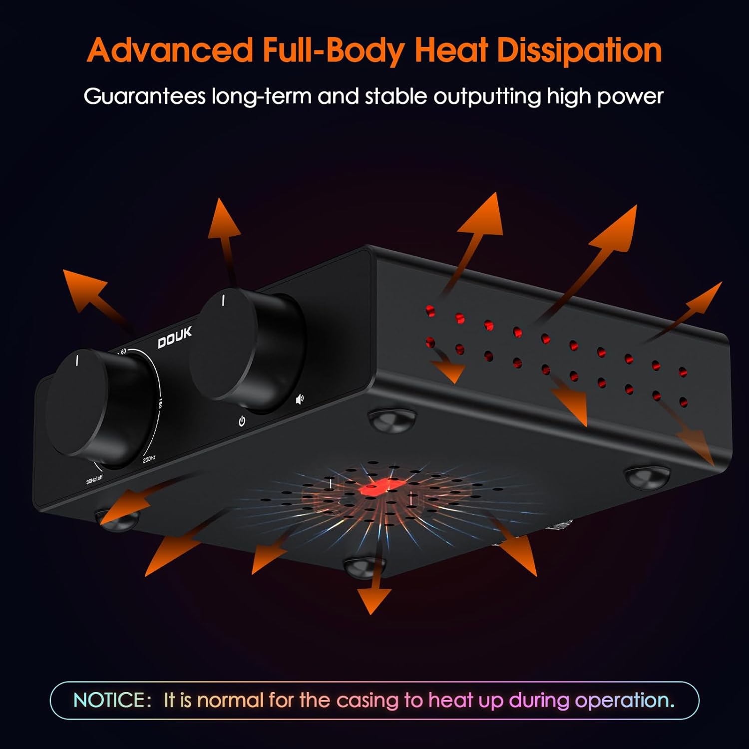 Douk Audio Amplificatore Stereo A5 TPA3255 600W - immagine 7