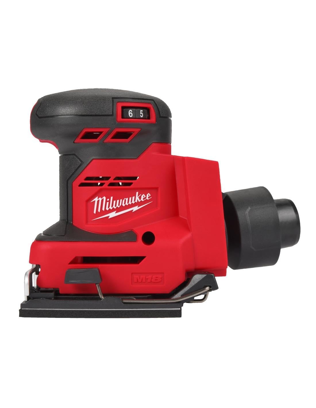 Milwaukee Smerigliatrice orbitale a batteria M18BQSS-0