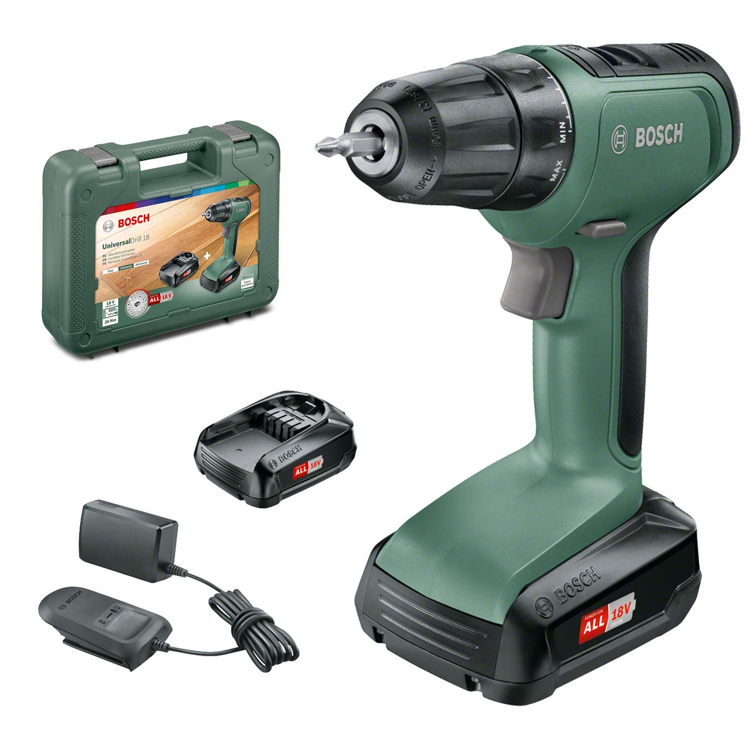 Bosch UniversalDrill 18 - Trapano-Avvitatore 18V