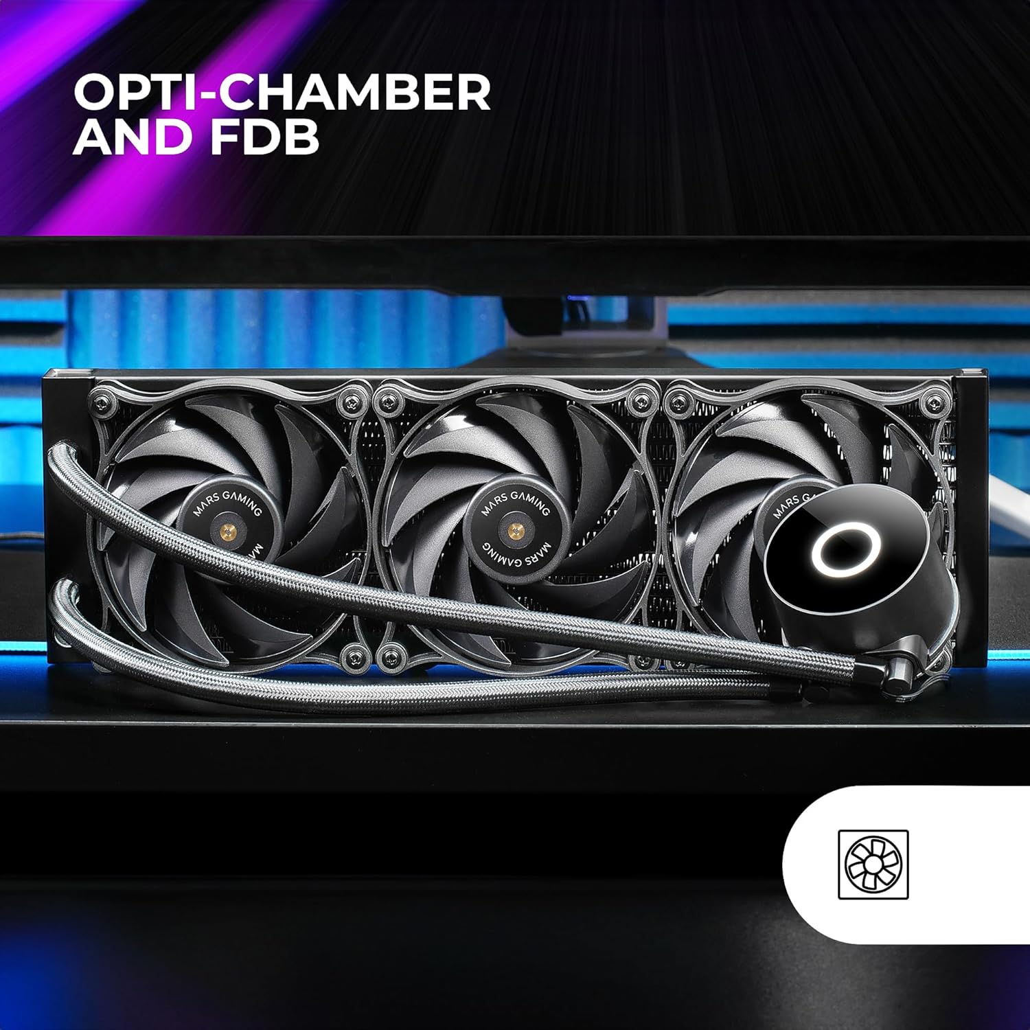 Mars Gaming ML-PRO360 - Raffreddatore a Liquido CPU Professionale - immagine 4