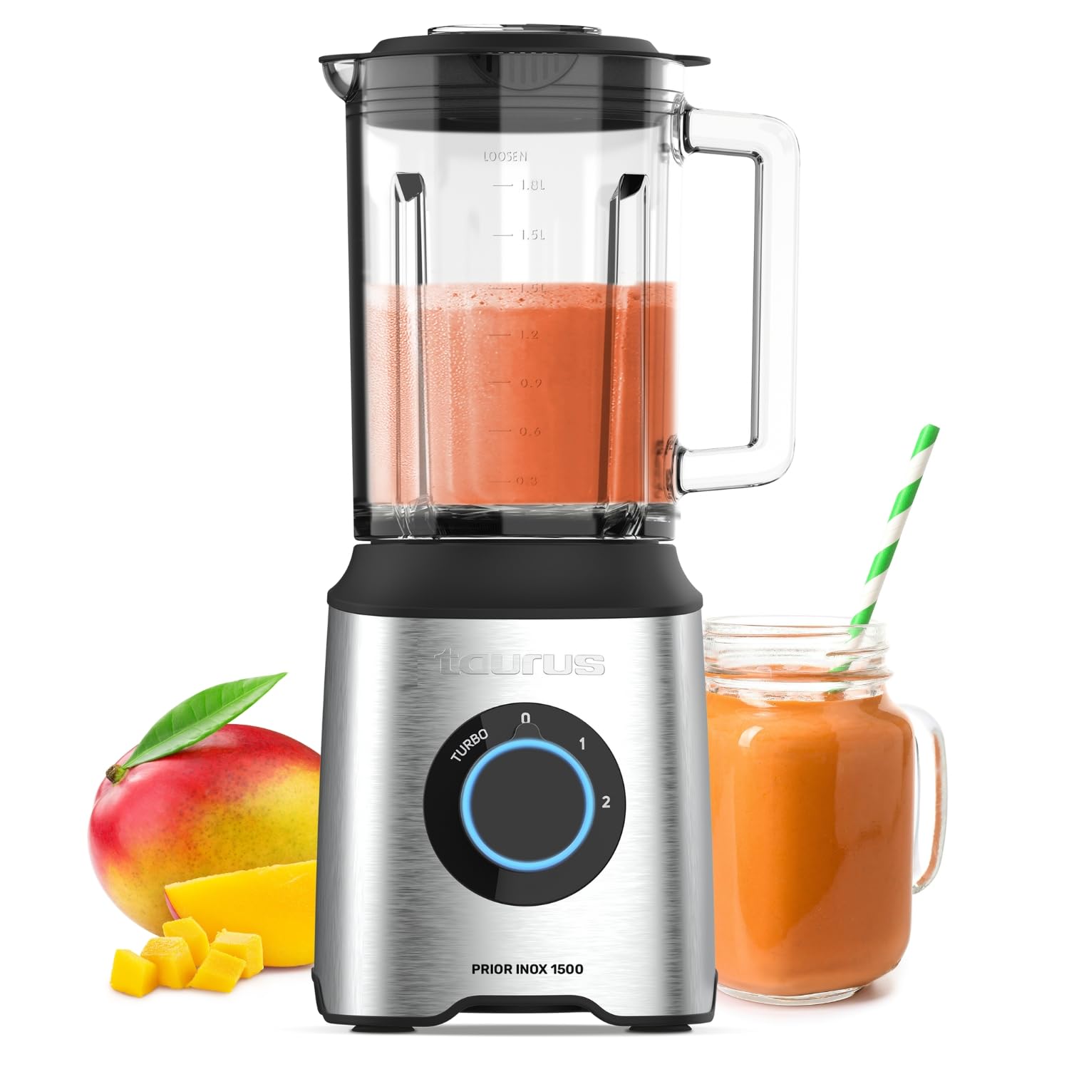 Taurus Frullatore a Bicchiere Prior Inox 1500W