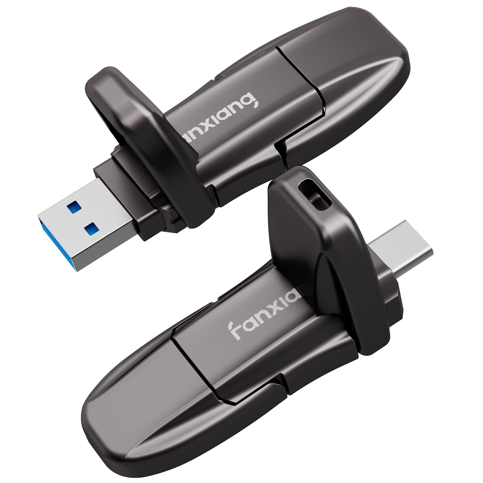 Fanxiang SSD Esterno Portatile 512 GB Type-C + USB A