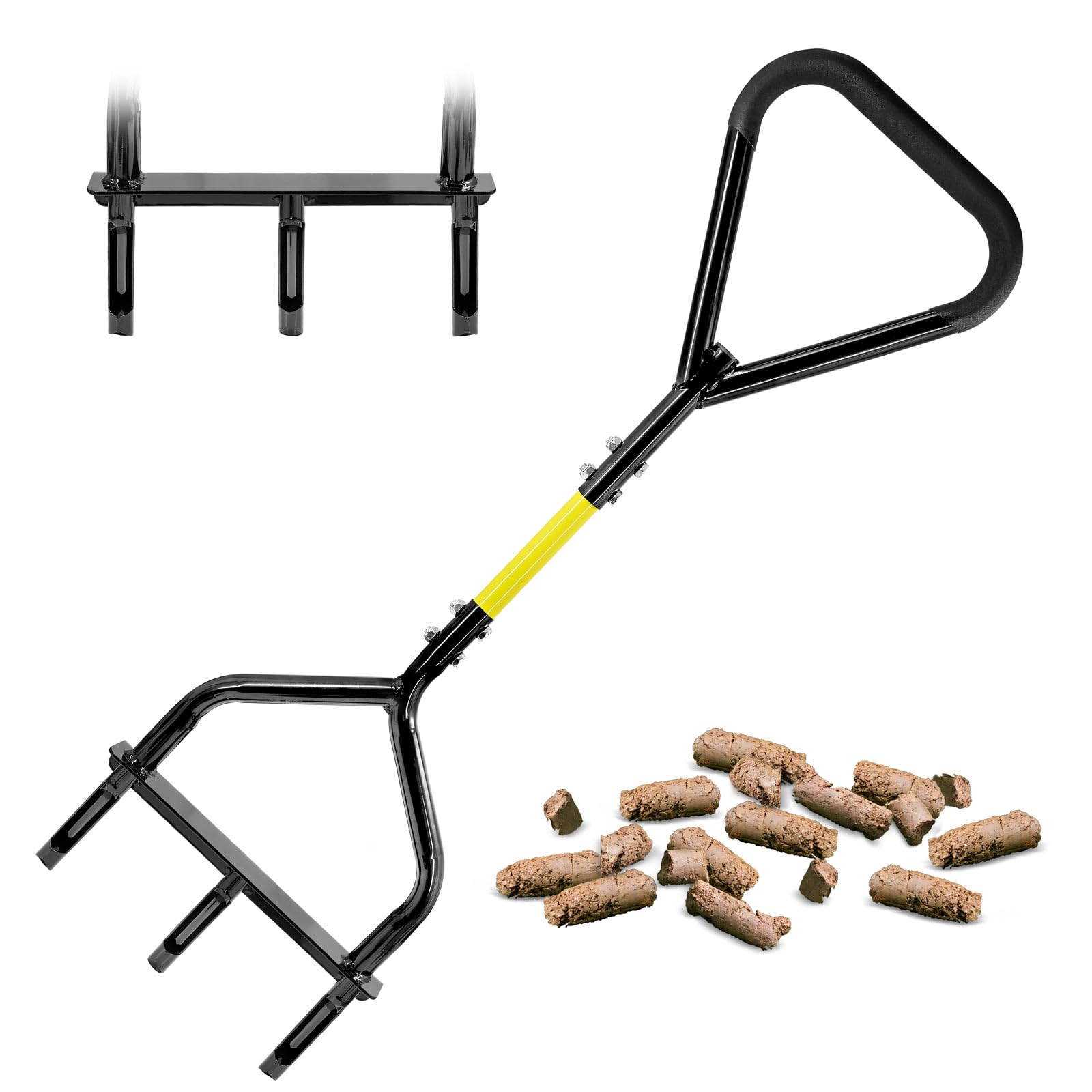 Jardineer Aeratore Manuale per Prato 12,7 cm