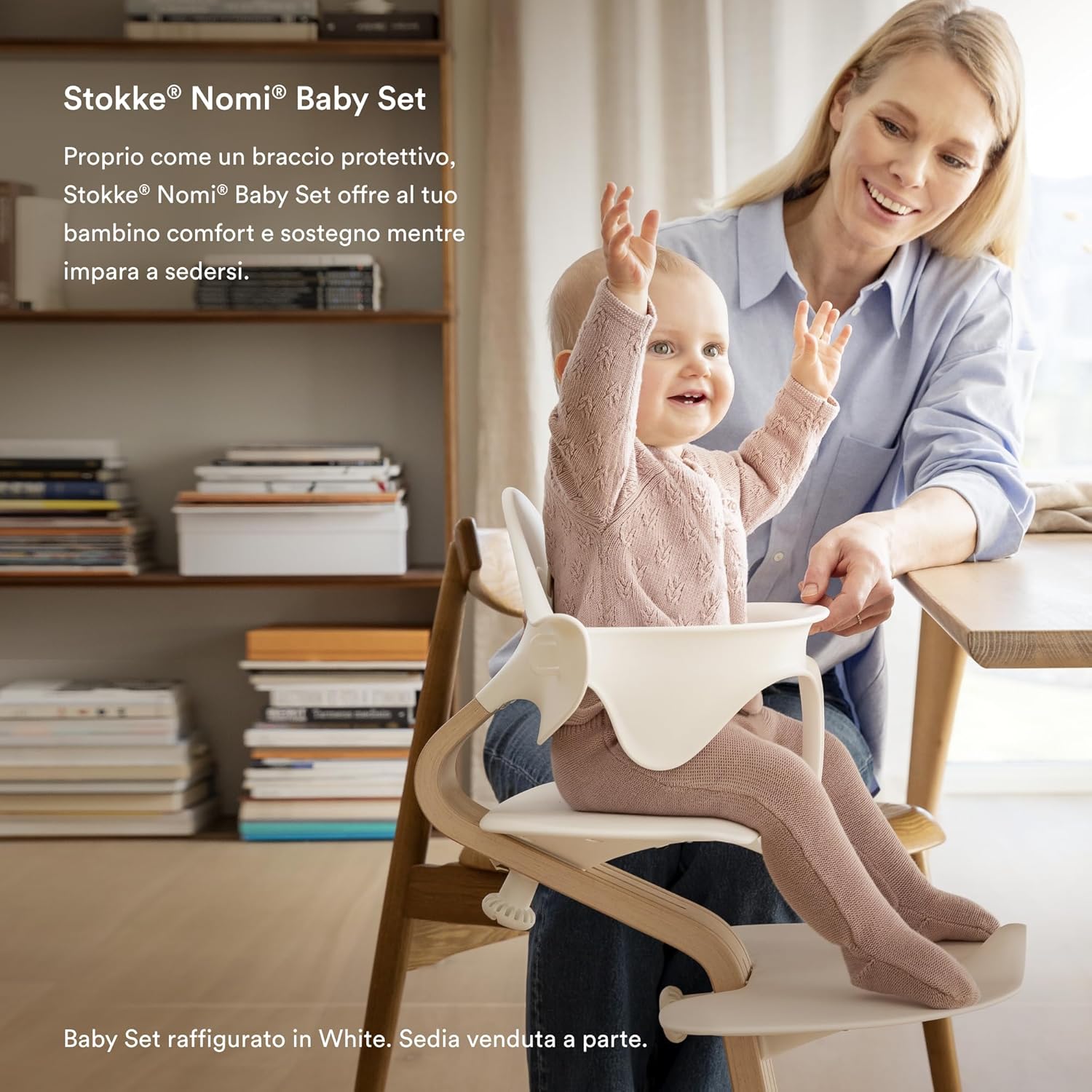 Stokke Nomi Baby Set, Nero - immagine 5