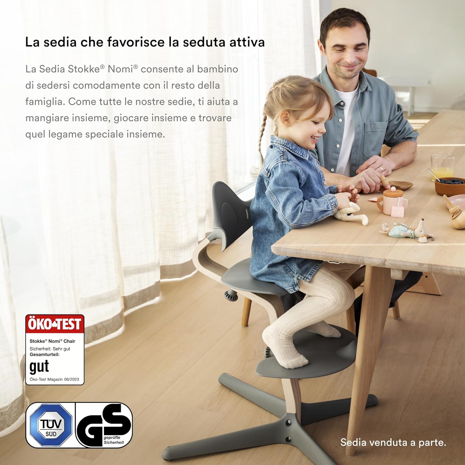 Stokke Nomi Baby Set, Nero - immagine 6