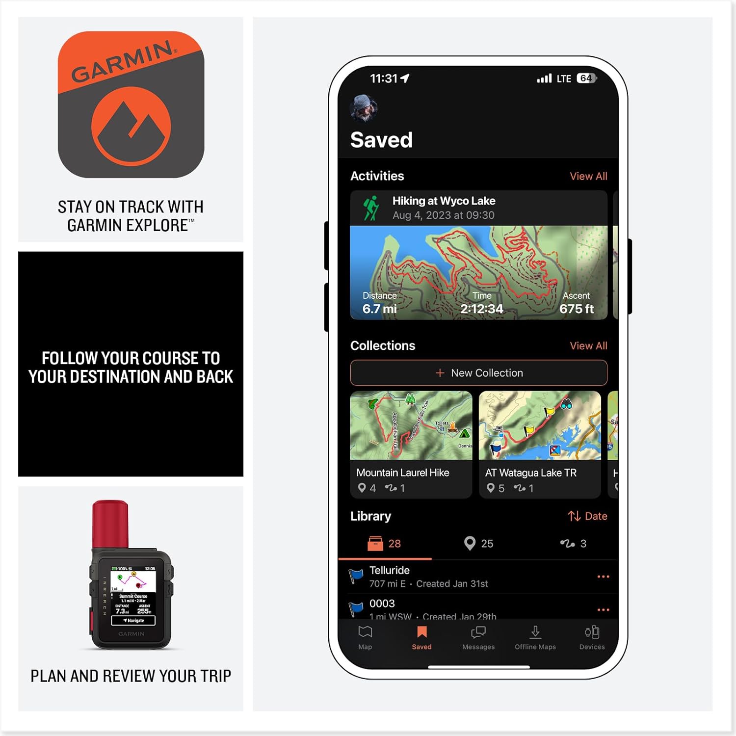 Garmin InReach Mini 3 Plus - Comunicatore Satellitare - immagine 5