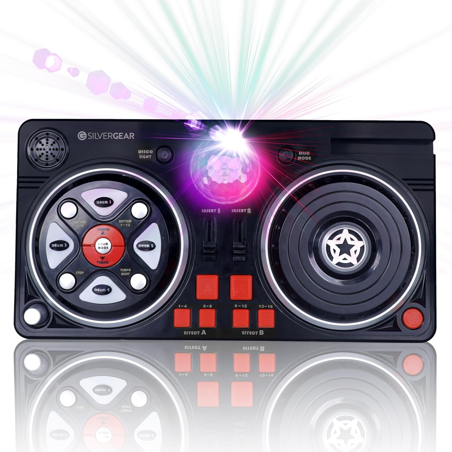 Silvergear® DJ Mixer per Bambini con Cuffie - immagine 1