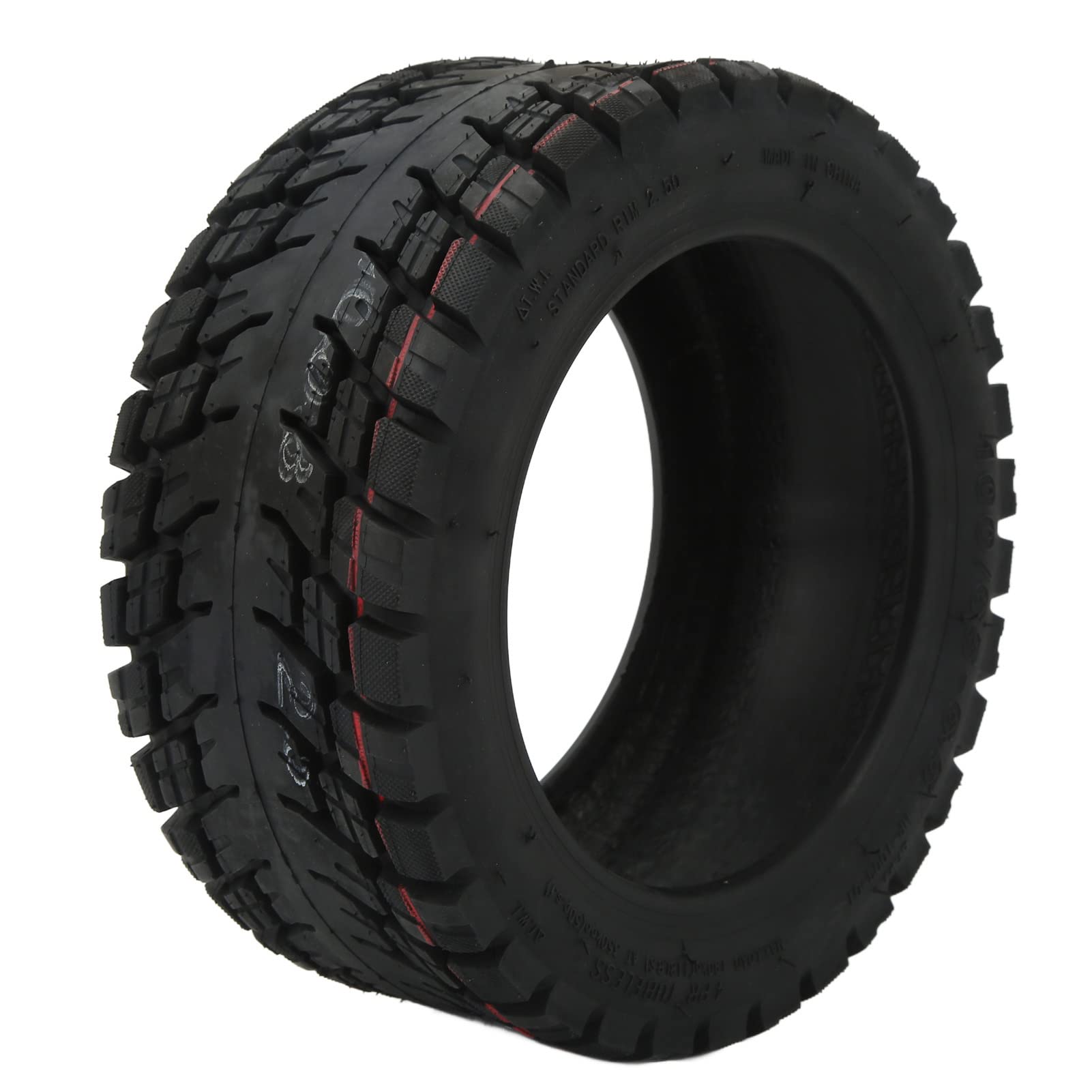 Pneumatico per Scooter Elettrico, 11 Pollici Antiscivolo In Gomma Forte Presa banapoy Pneumatico di Ricambio per 100/65 6,5 Ruota Scooter, Pneumatici A Vuoto Allargati E Ispessiti