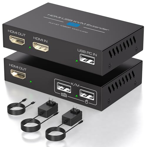 Vedindust HDMI KVM USB Extender 1080P60Hz