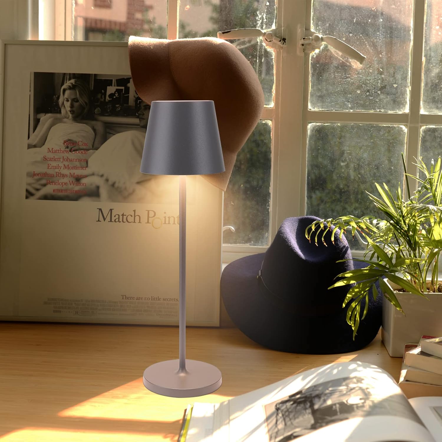 K-Bright Lampada LED Dimmerabile da Tavolo Ricaricabile - immagine 6