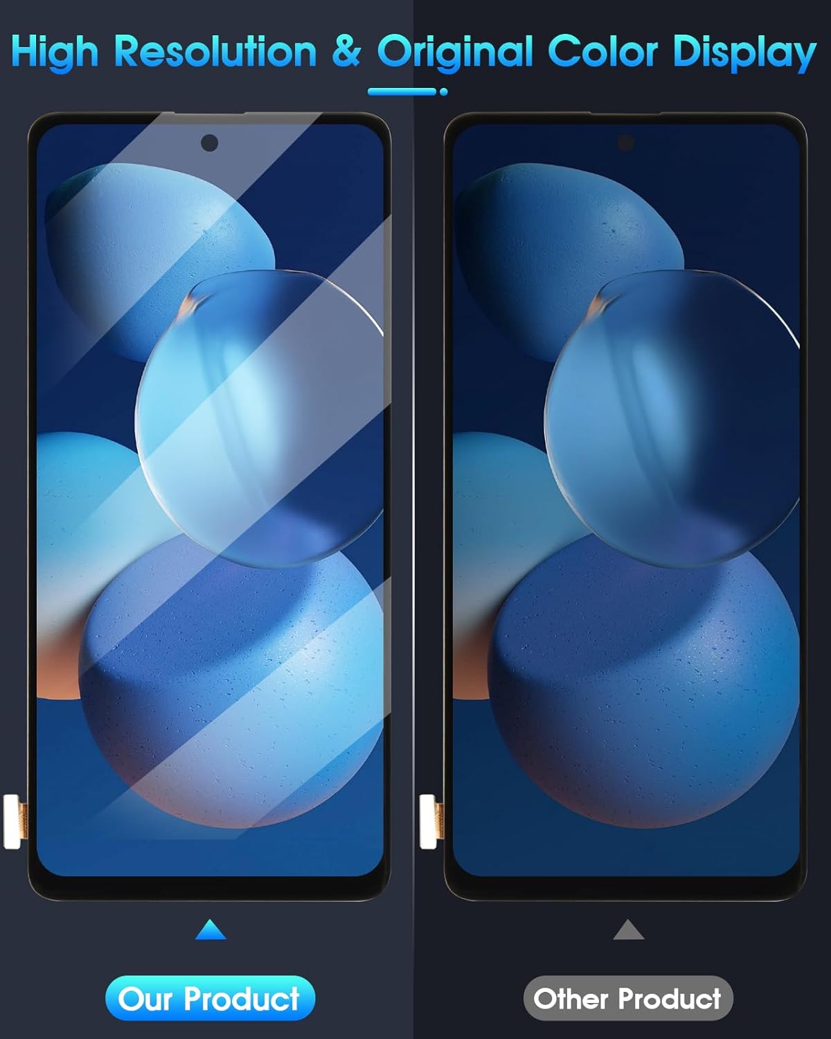 ARSSLY TFT Schermo per Samsung Galaxy Note 10 Lite, Nero - immagine 4