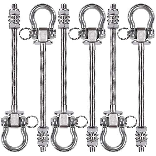 Besthouse 6 Ganci Soffitto SUS304 Acciaio Inox 23cm