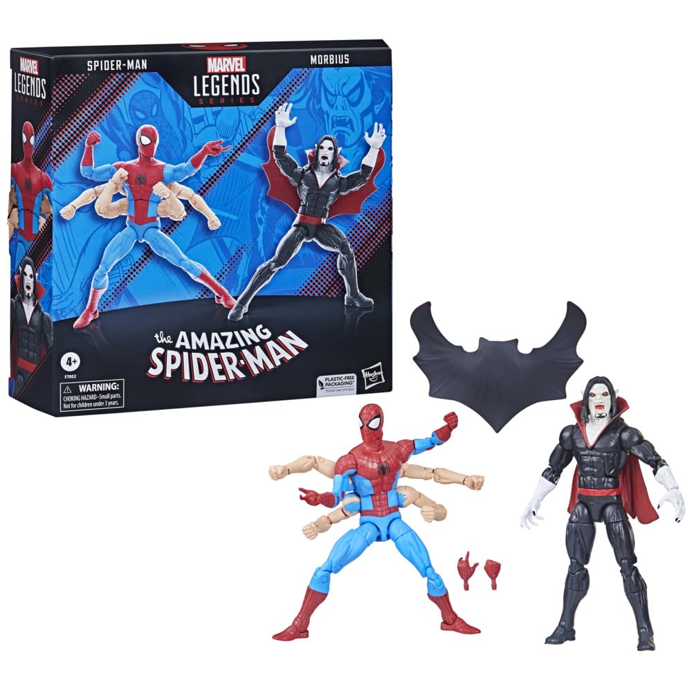 The Amazing Spider-Man Marvel Legends - Pack 2 Figurine 15 cm