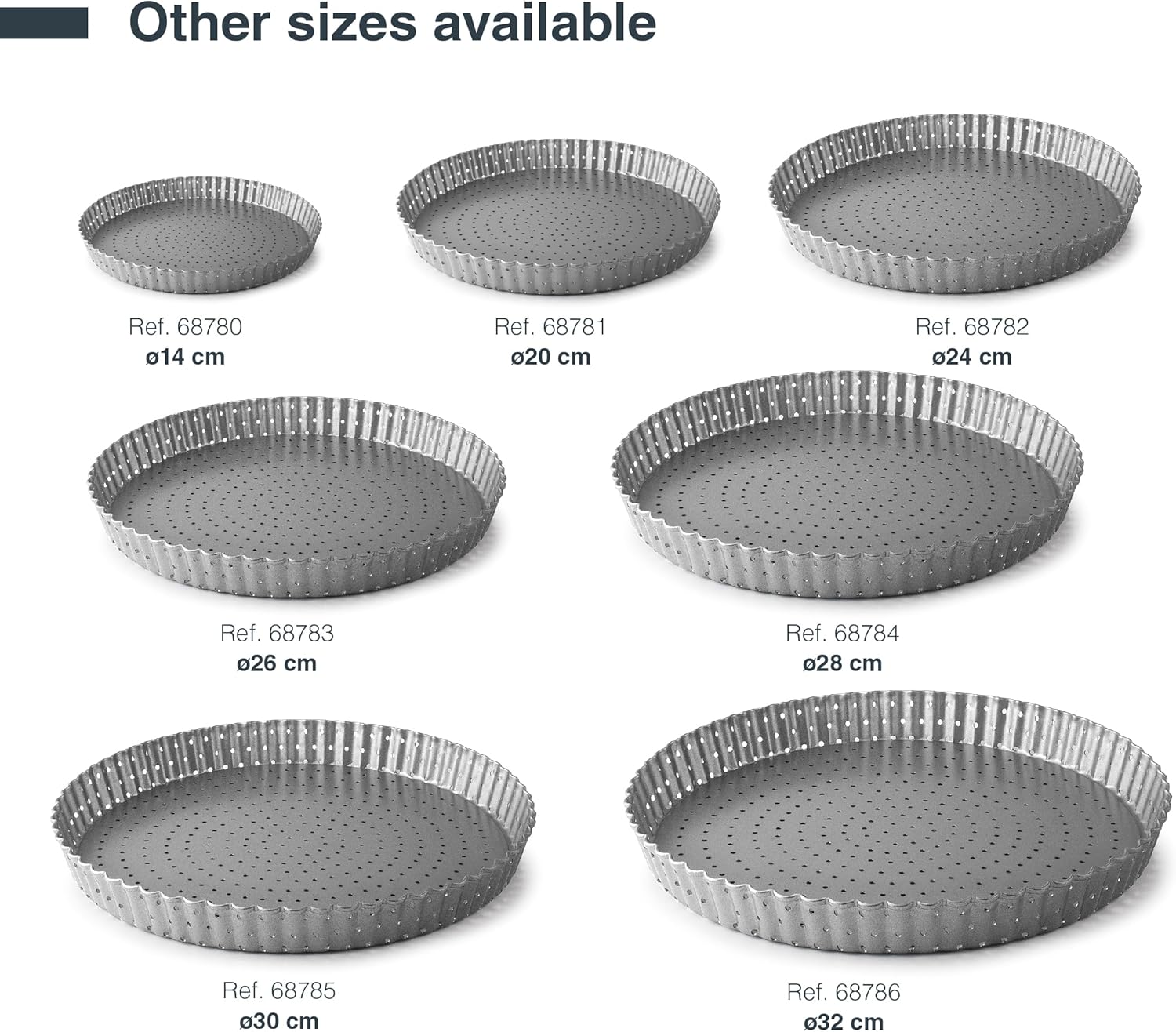 Lacor Tortiera Crostata Forata Antiaderente 24 cm - immagine 6