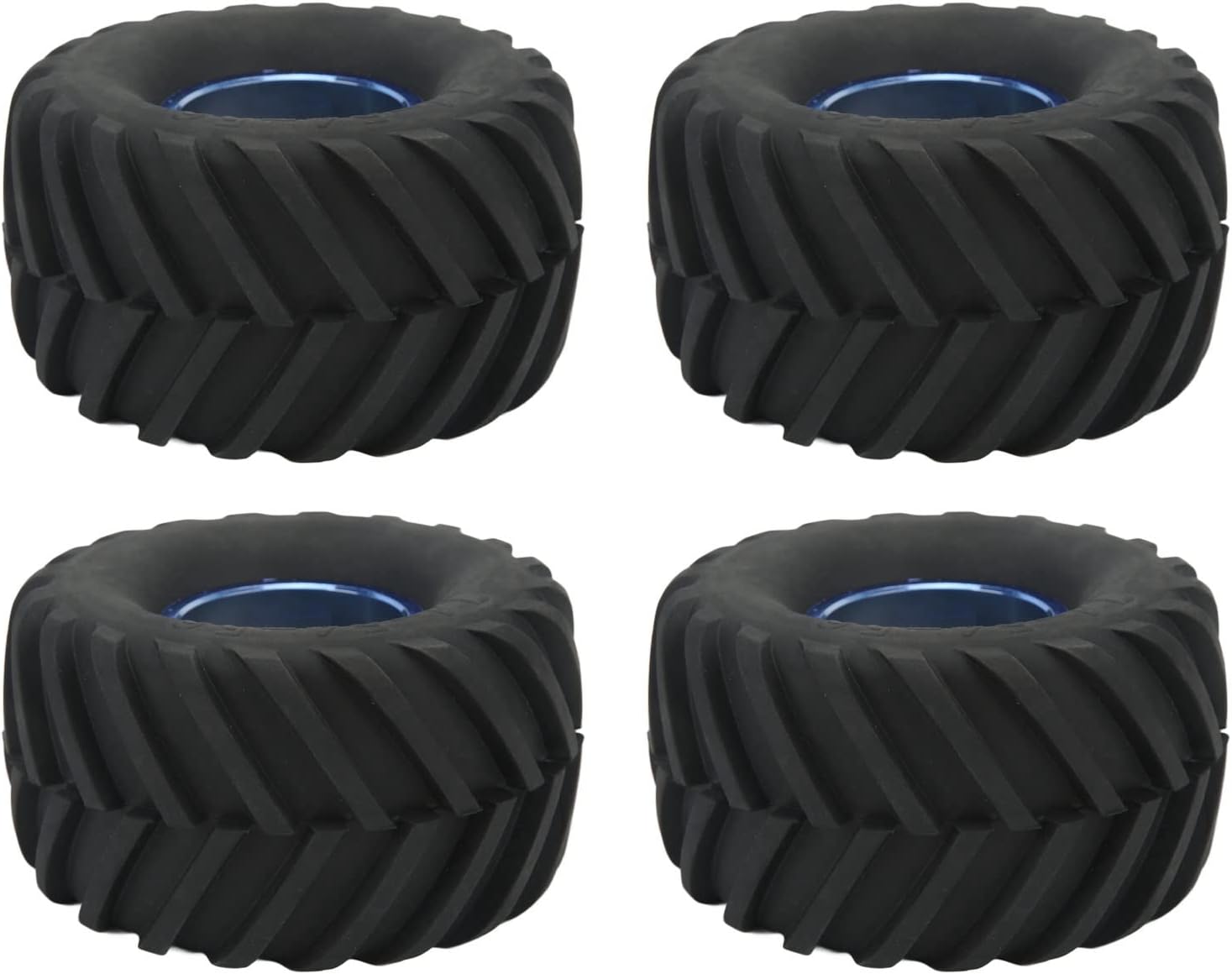 Pneumatici e Ruote per Camion RC 1/10 - 4 Pezzi - immagine 6