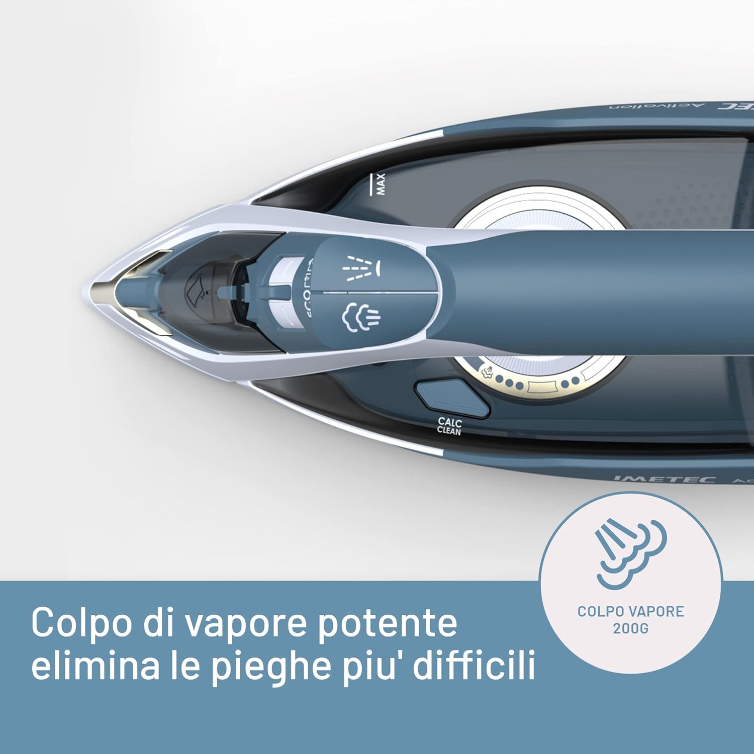 Imetec Activation - Ferro da Stiro a Vapore 2400W - immagine 4
