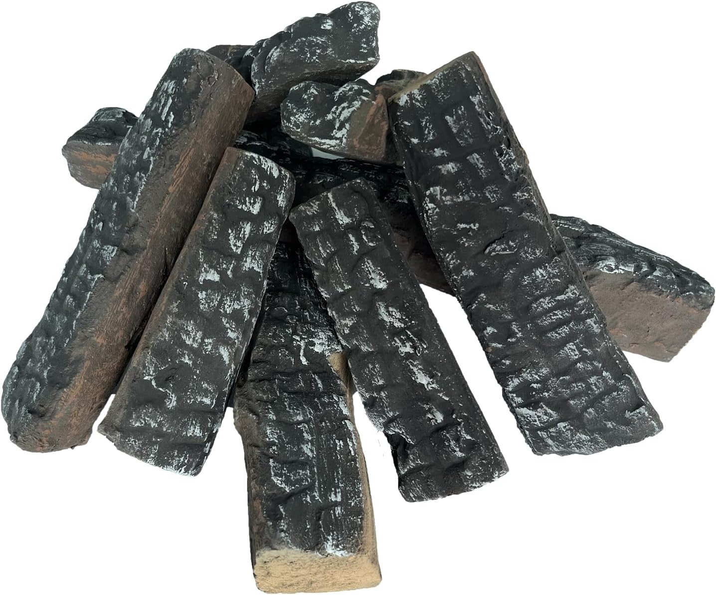 Set 8 Ceppi a Gas Decorativi in Ceramica - immagine 1