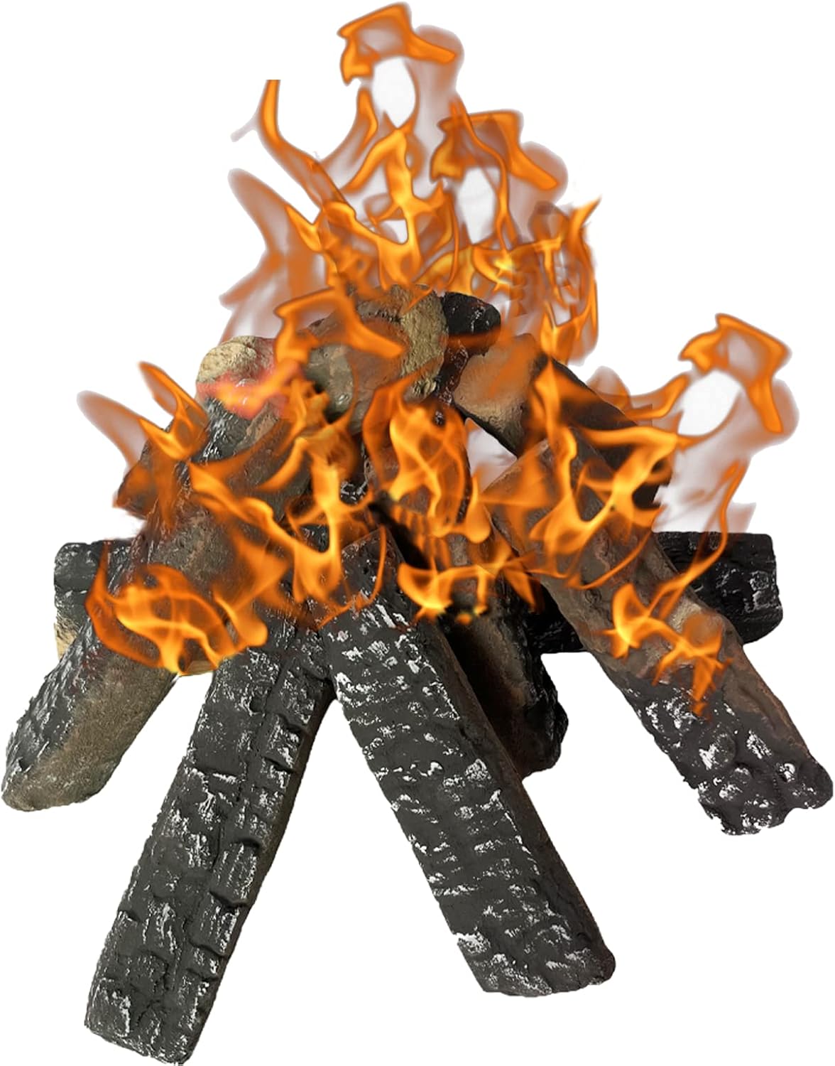 Set 8 Ceppi a Gas Decorativi in Ceramica - immagine 5