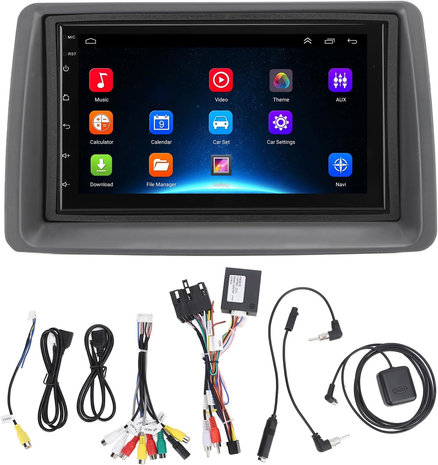 Autoradio Touch Screen 7" per Fiat Panda 2003-2012 - immagine 5