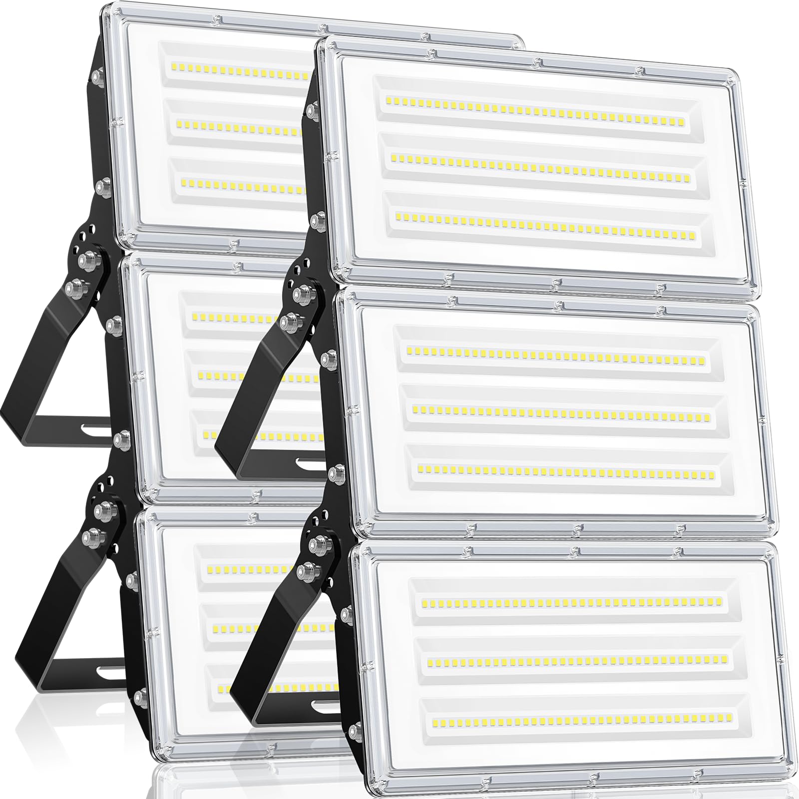 Yiqibro Faretto LED da Esterno 300W 2 Pezzi