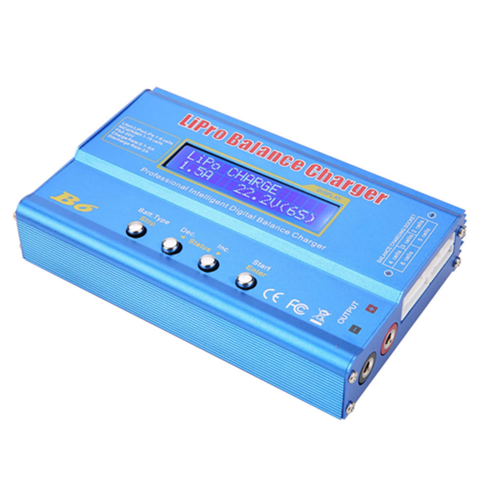 Caricabatterie Bilanciato B6 80W per Batterie LiPo