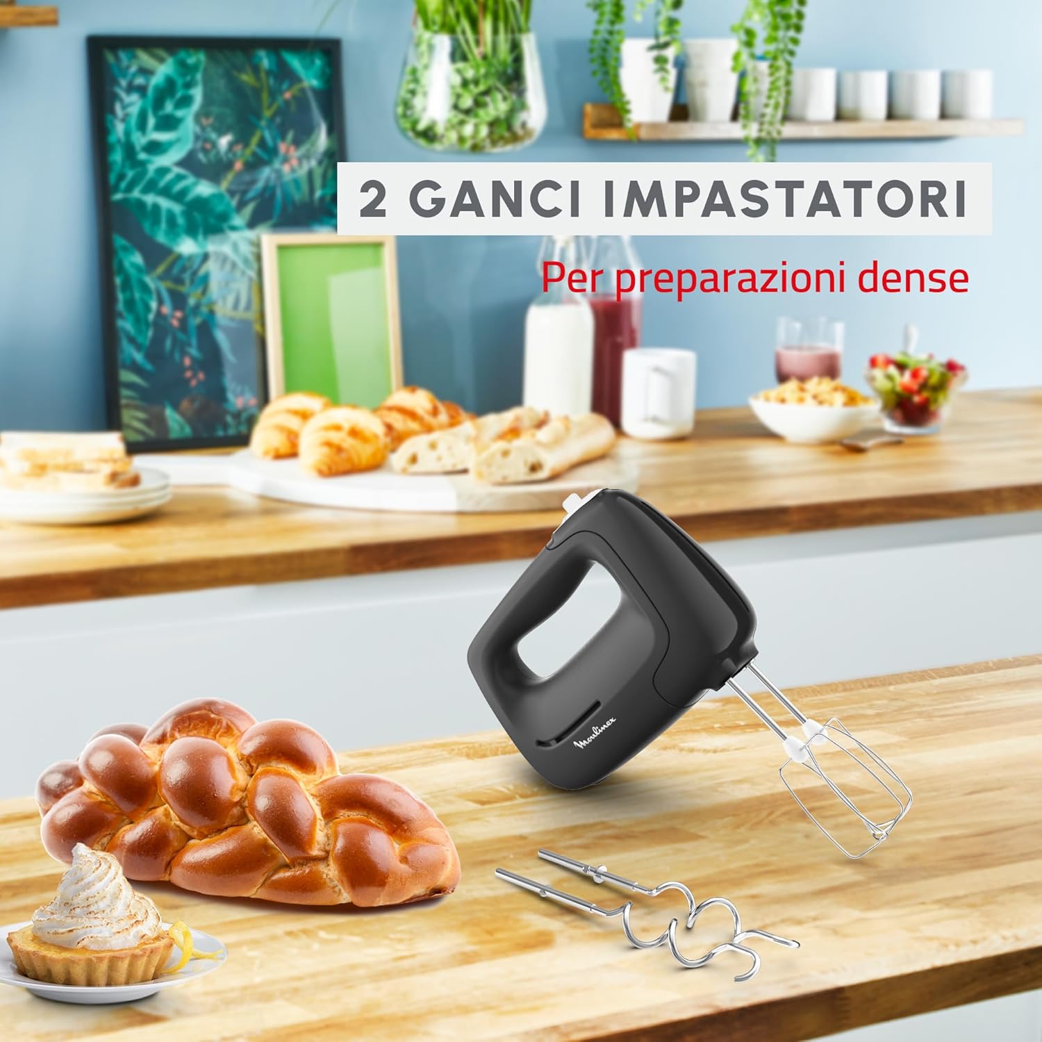 Moulinex PREP MIX Sbattitore Elettrico 450W - immagine 6