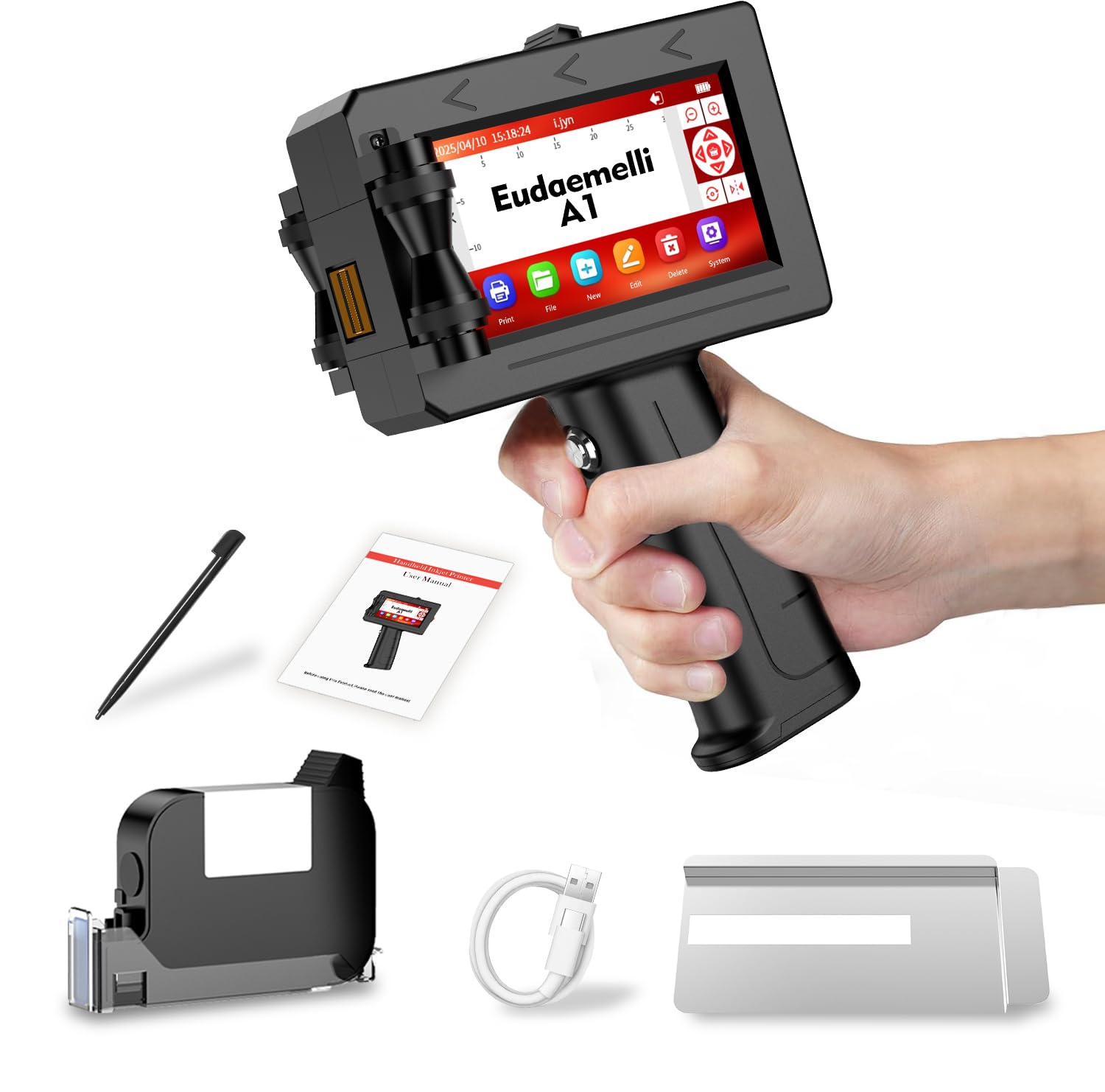 Stampante Palmare Portatile A1 con Touch Screen 4,3 Pollici