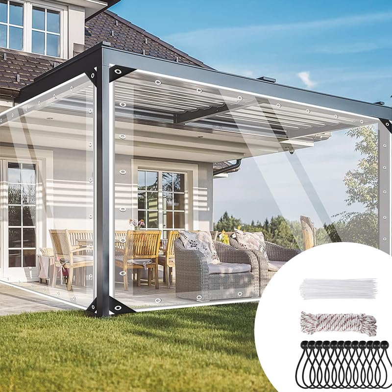 Telone Trasparente in PVC 420 g/m² (4x5m)