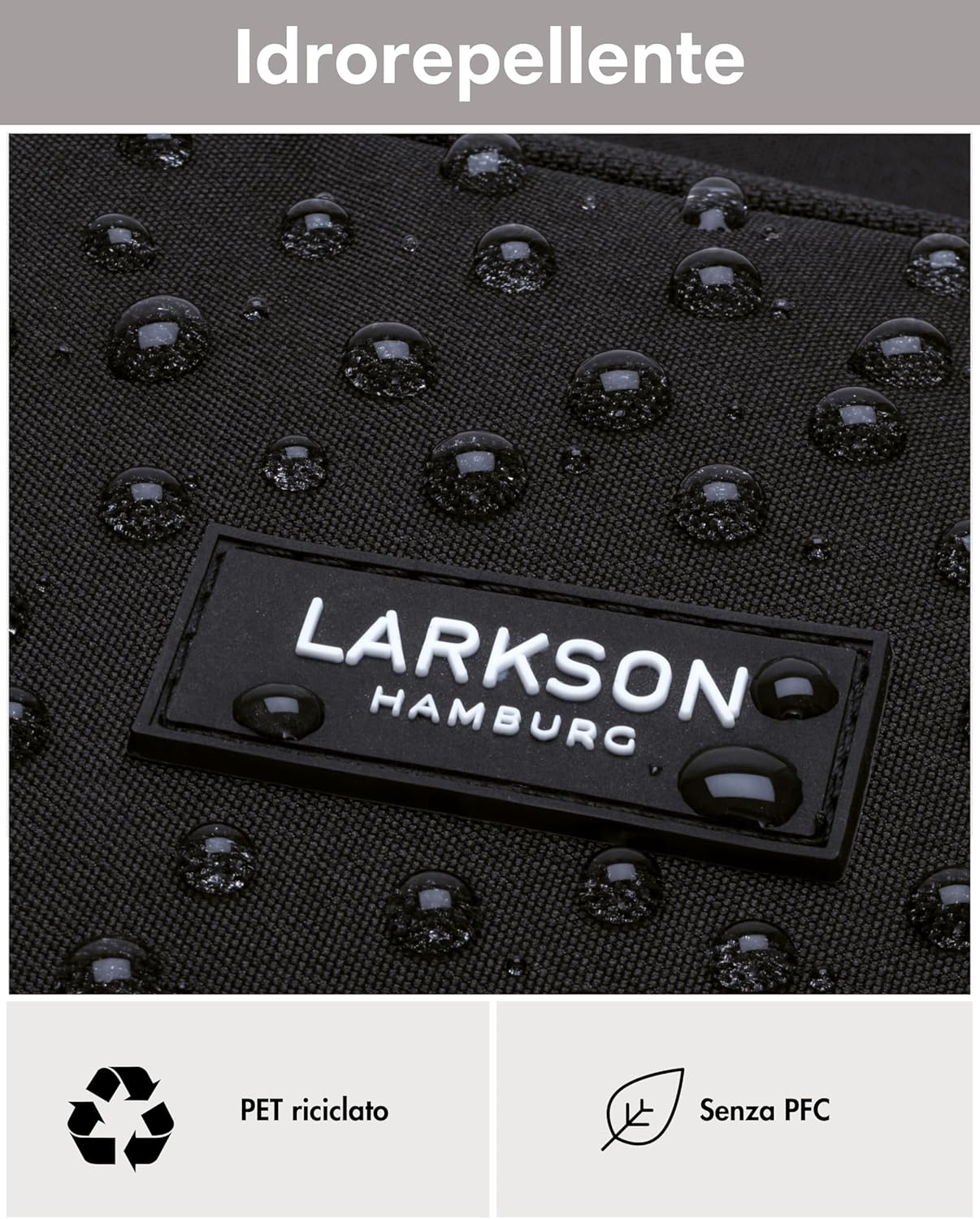 Larkson Borsa per Bicicletta No 6 Bike - Nero - immagine 7