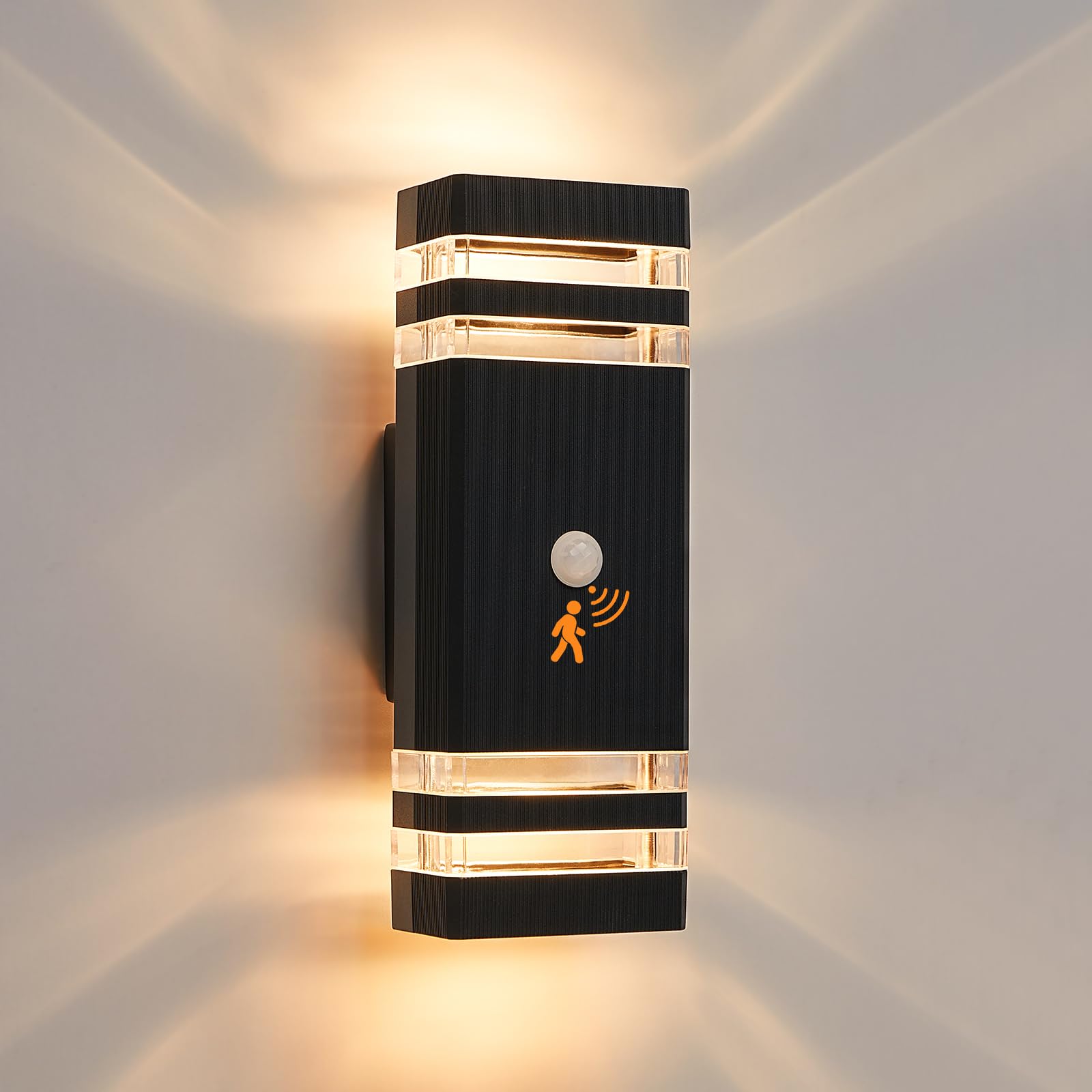 Celavy Lampada da Esterno con Sensore di Movimento GU10