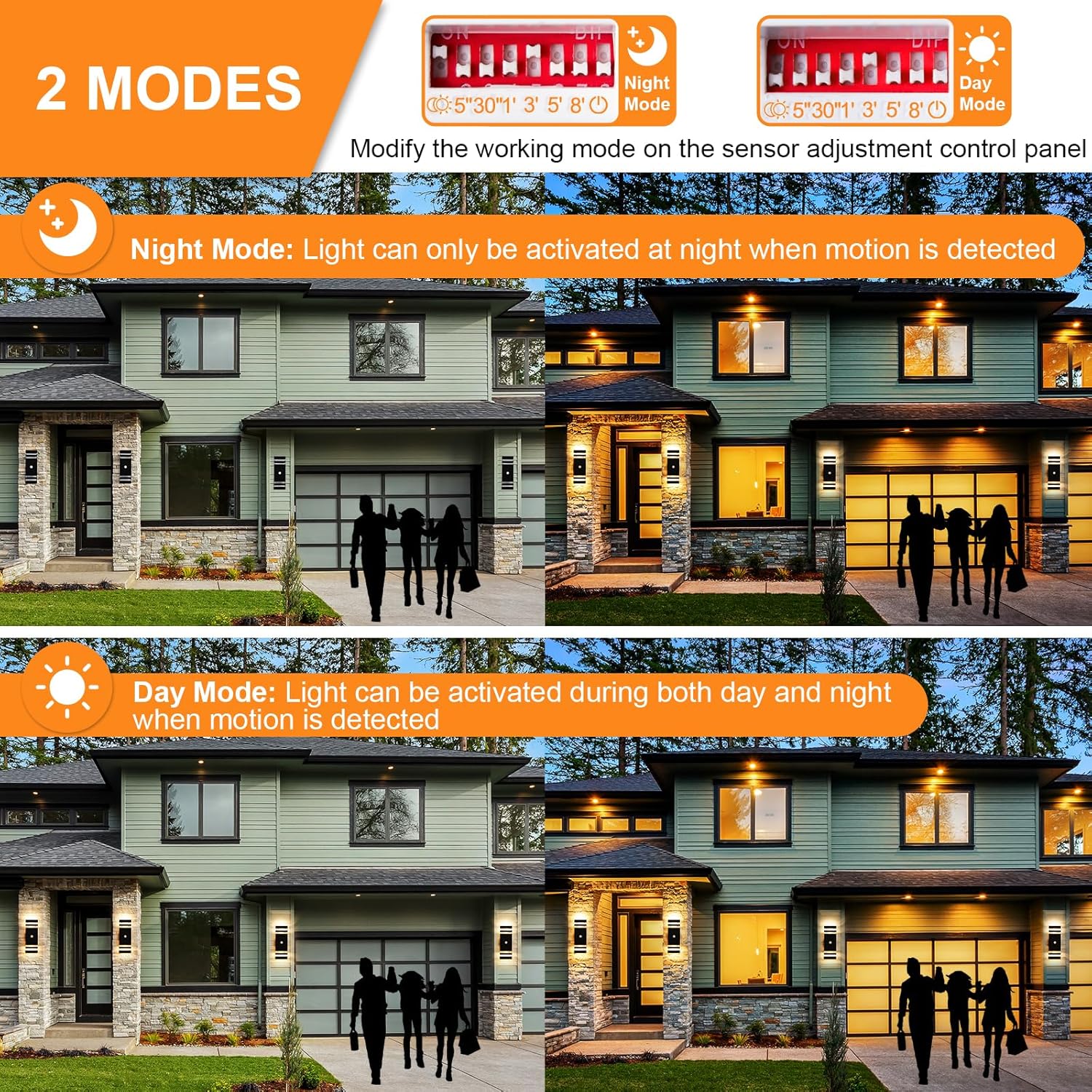 Celavy Lampada da Esterno con Sensore di Movimento GU10 - immagine 2
