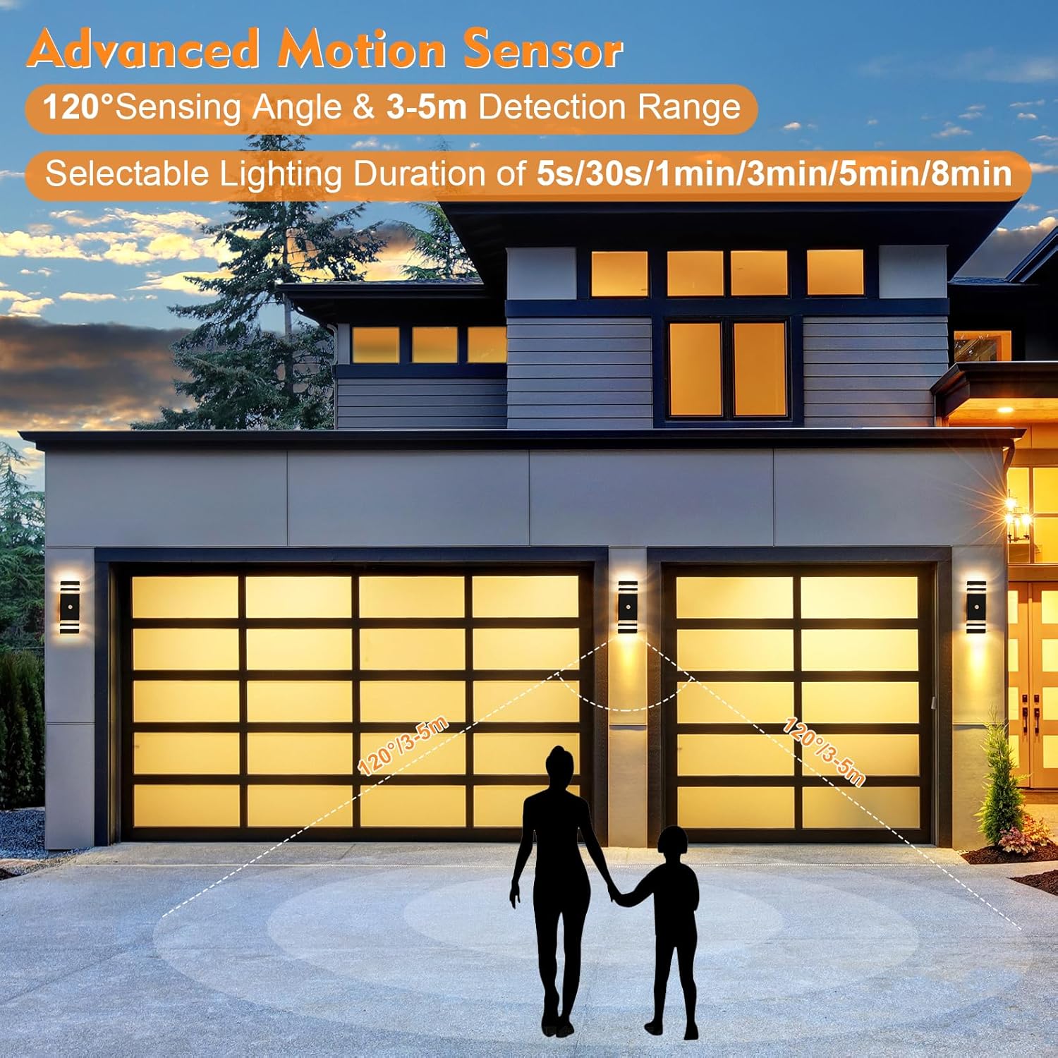 Celavy Lampada da Esterno con Sensore di Movimento GU10 - immagine 3