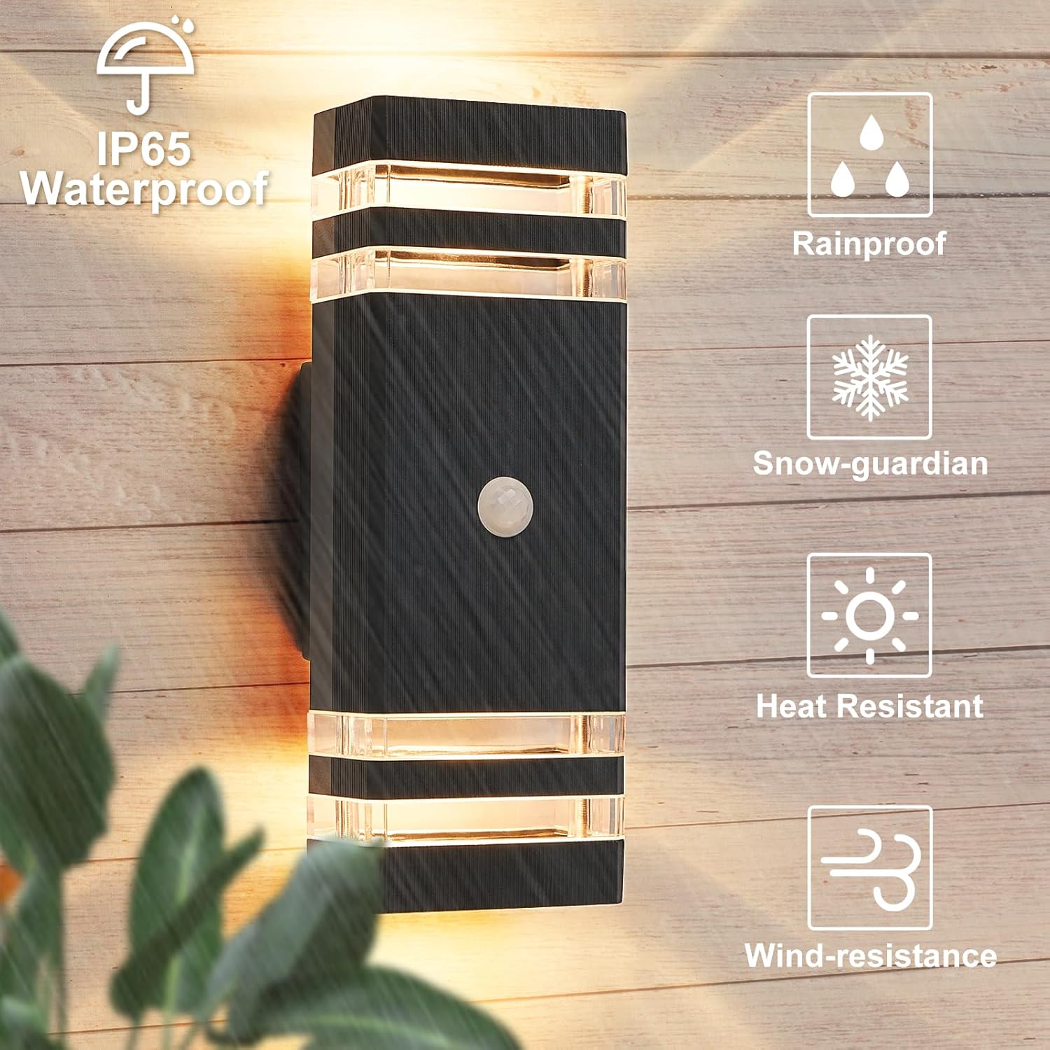 Celavy Lampada da Esterno con Sensore di Movimento GU10 - immagine 4