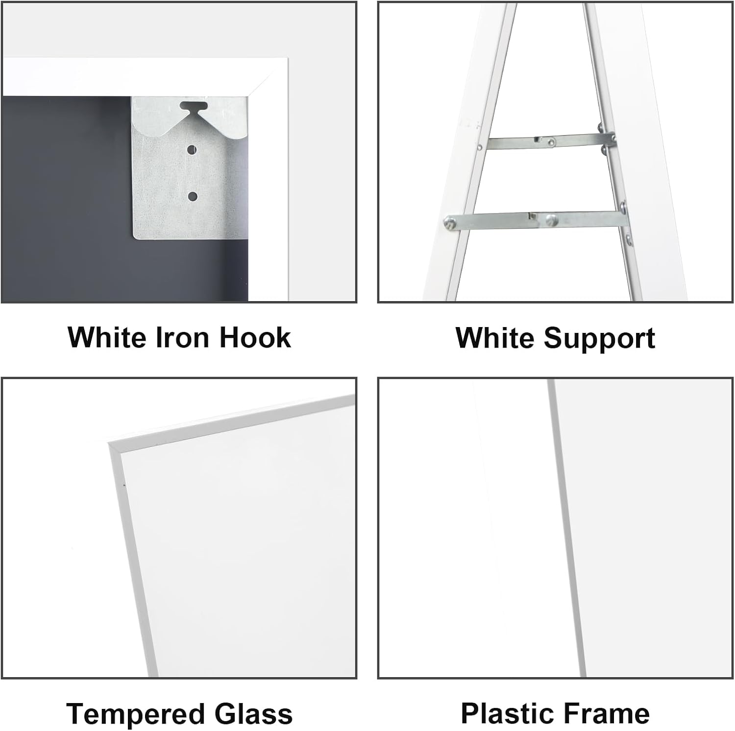 Vasemouh Specchio da Parete o Terra 165x60cm - immagine 3
