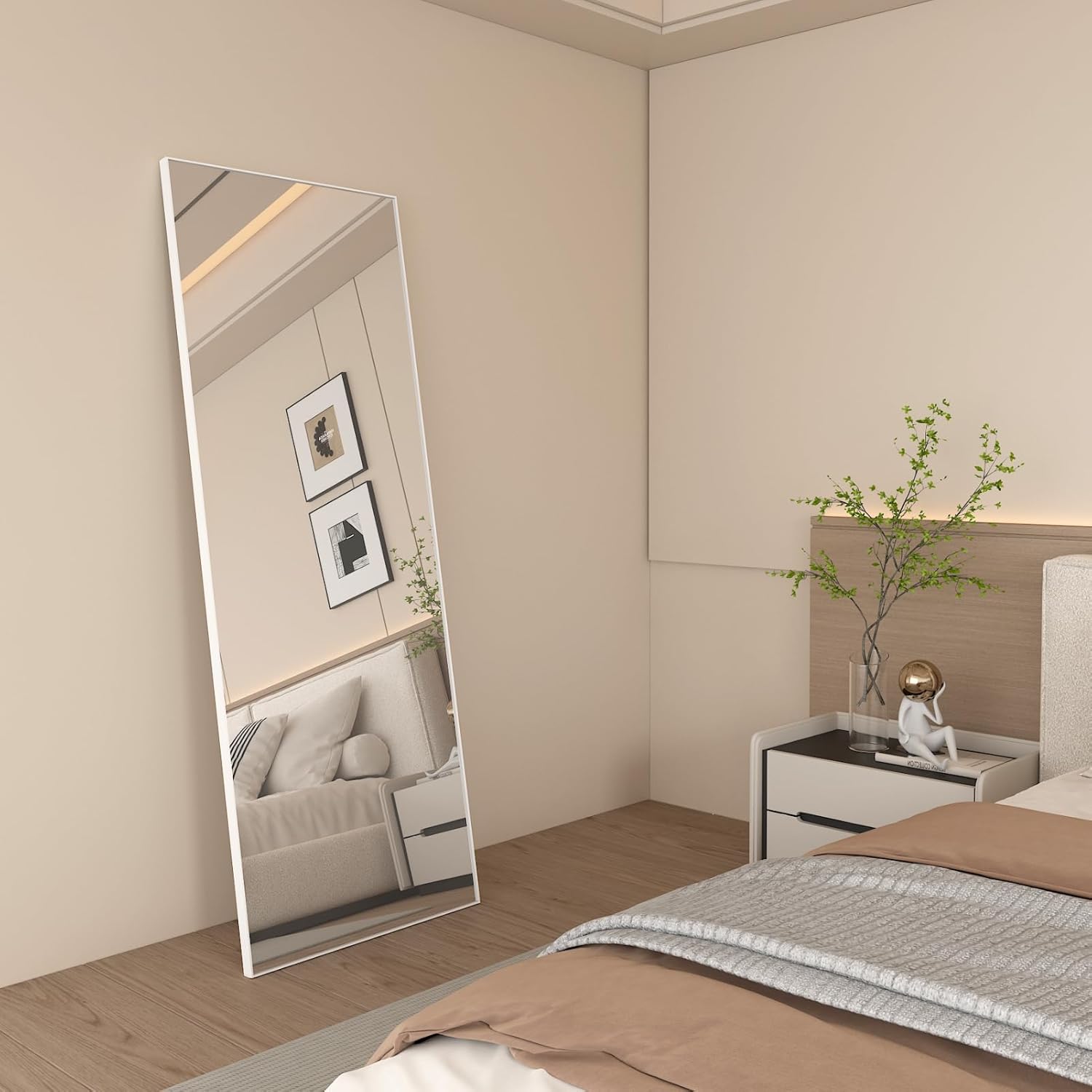 Vasemouh Specchio da Parete o Terra 165x60cm - immagine 5