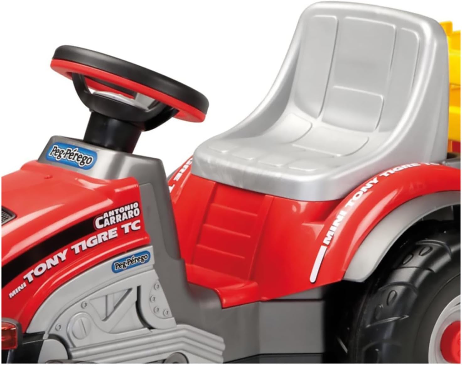 Peg Perego Mini Tony Tigre - Trattore a Pedali per Bambini - immagine 2
