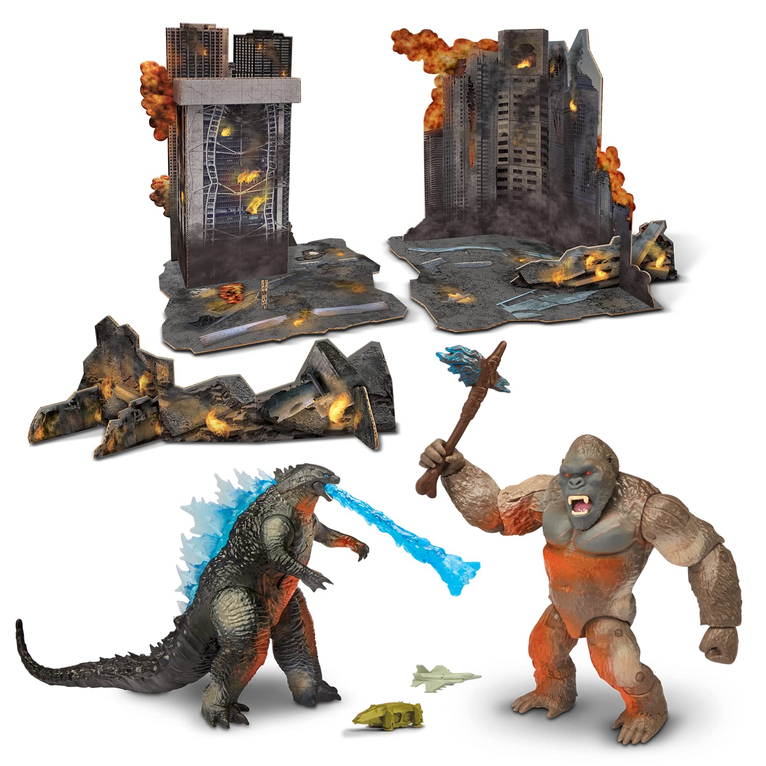 MonsterVerse MNG19000 City Battle - Diorama Set