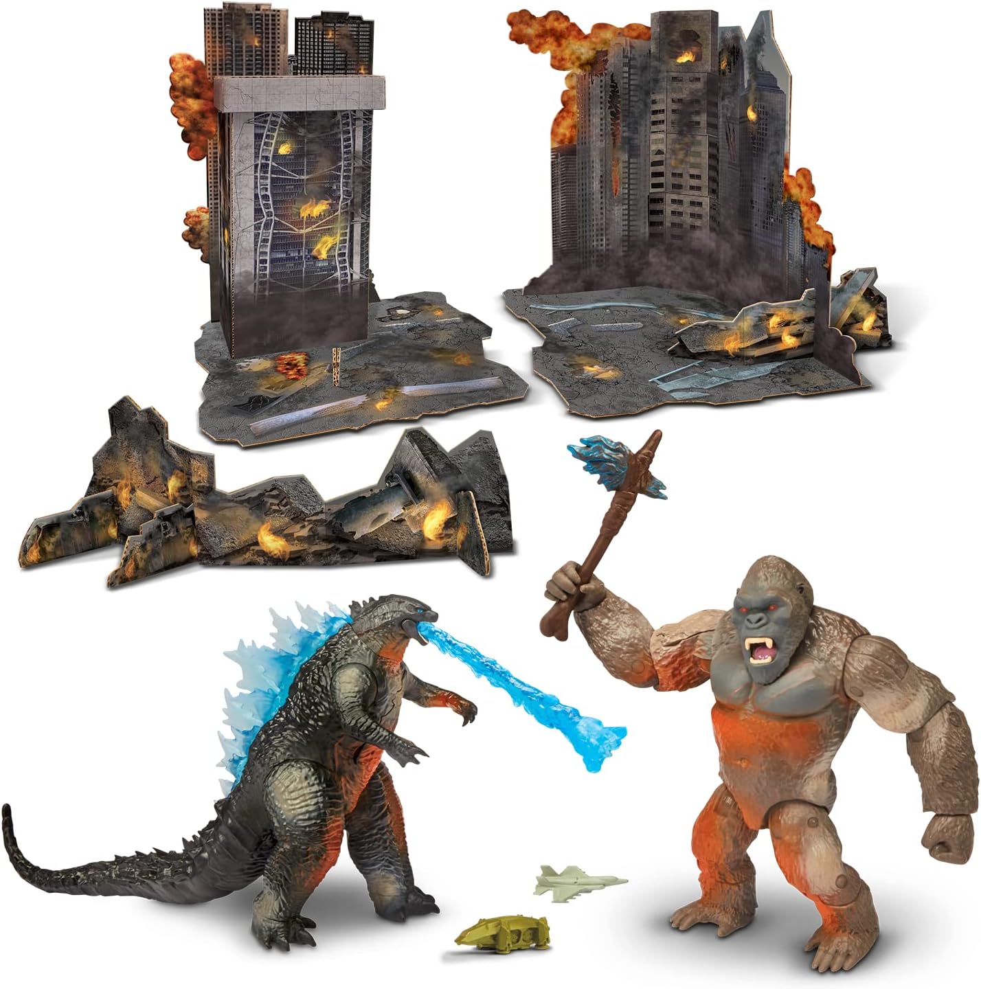 MonsterVerse MNG19000 City Battle - Diorama Set - immagine 1