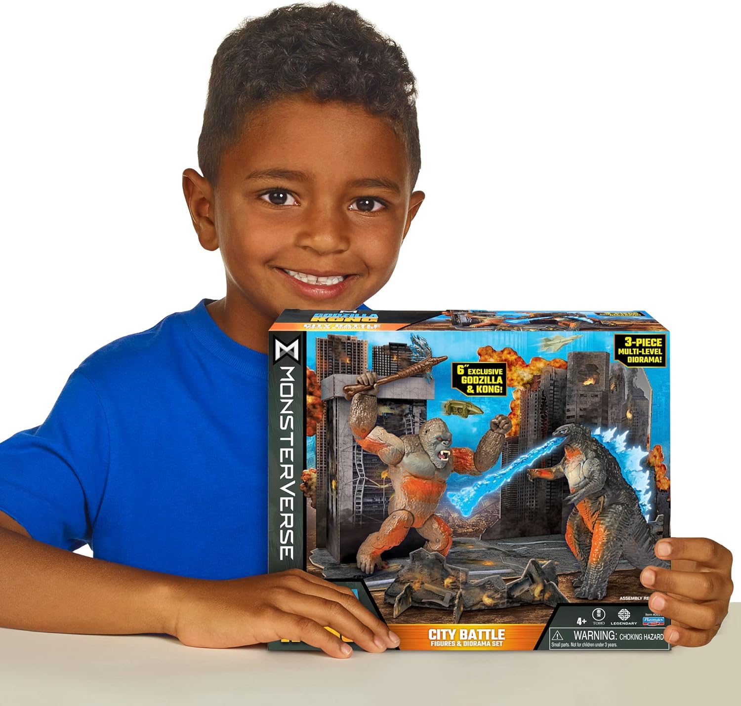 MonsterVerse MNG19000 City Battle - Diorama Set - immagine 8