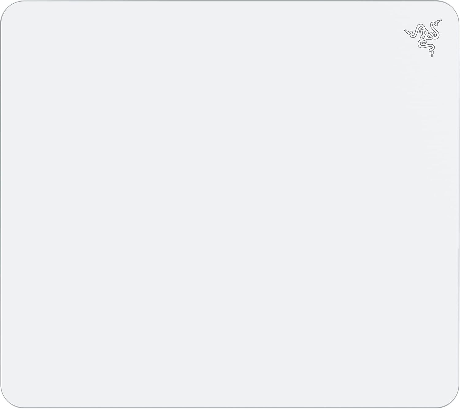 Razer Atlas - Tappetino per Mouse in Vetro, Bianco - immagine 1