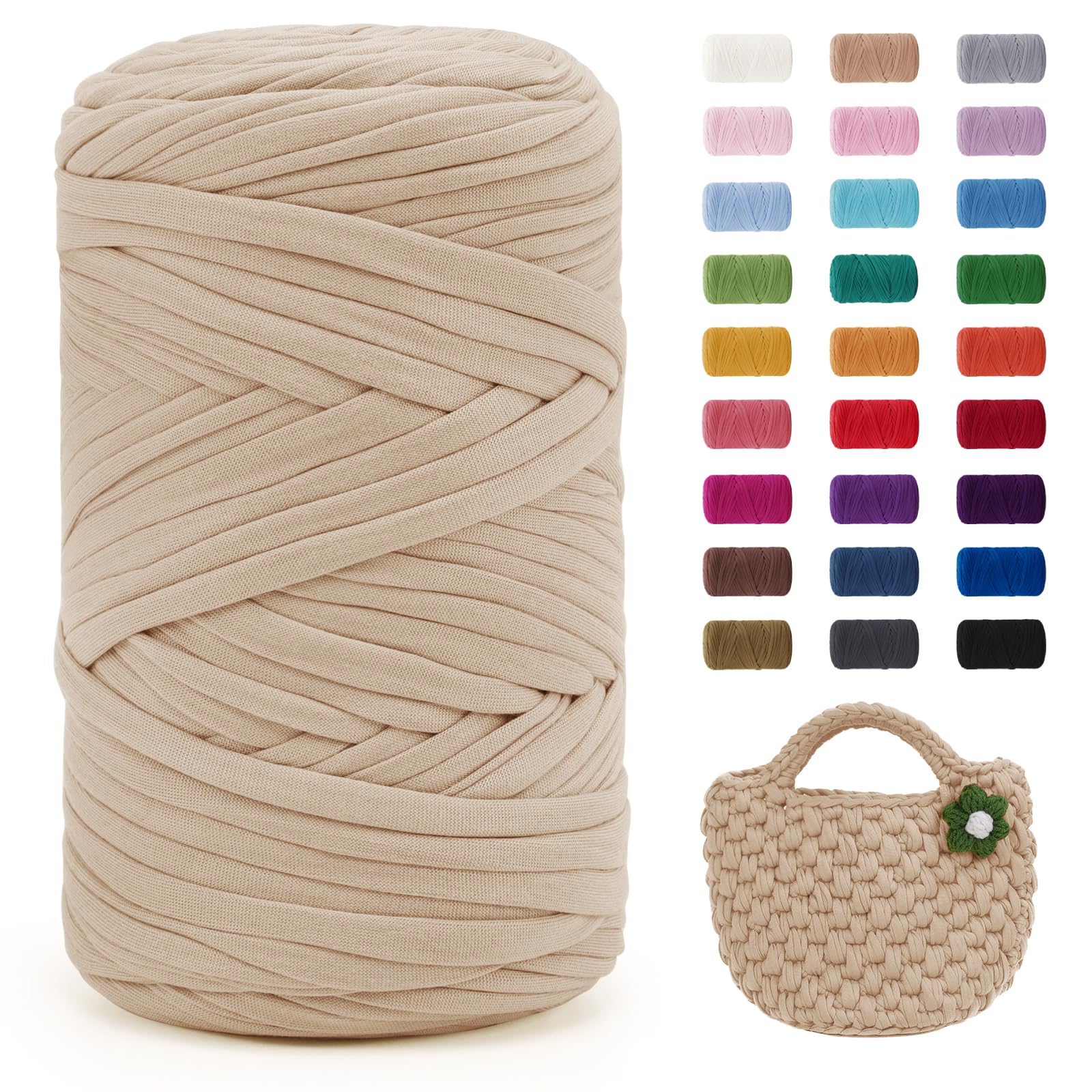 Uiopa Fettuccia per Borse a Uncinetto 400g/120m