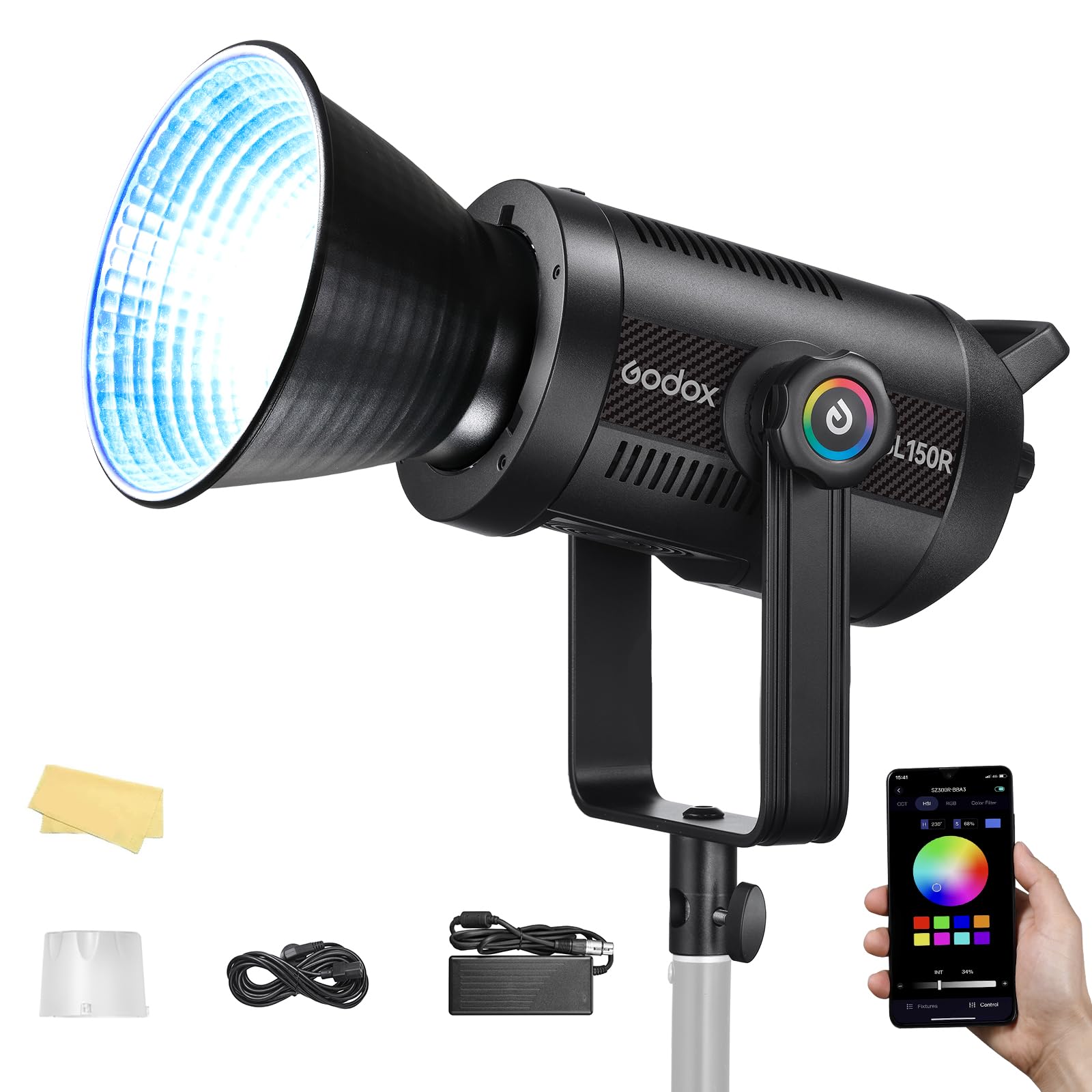 Godox SL300R RGB LED Luce Video 310W 2.4G Wireless