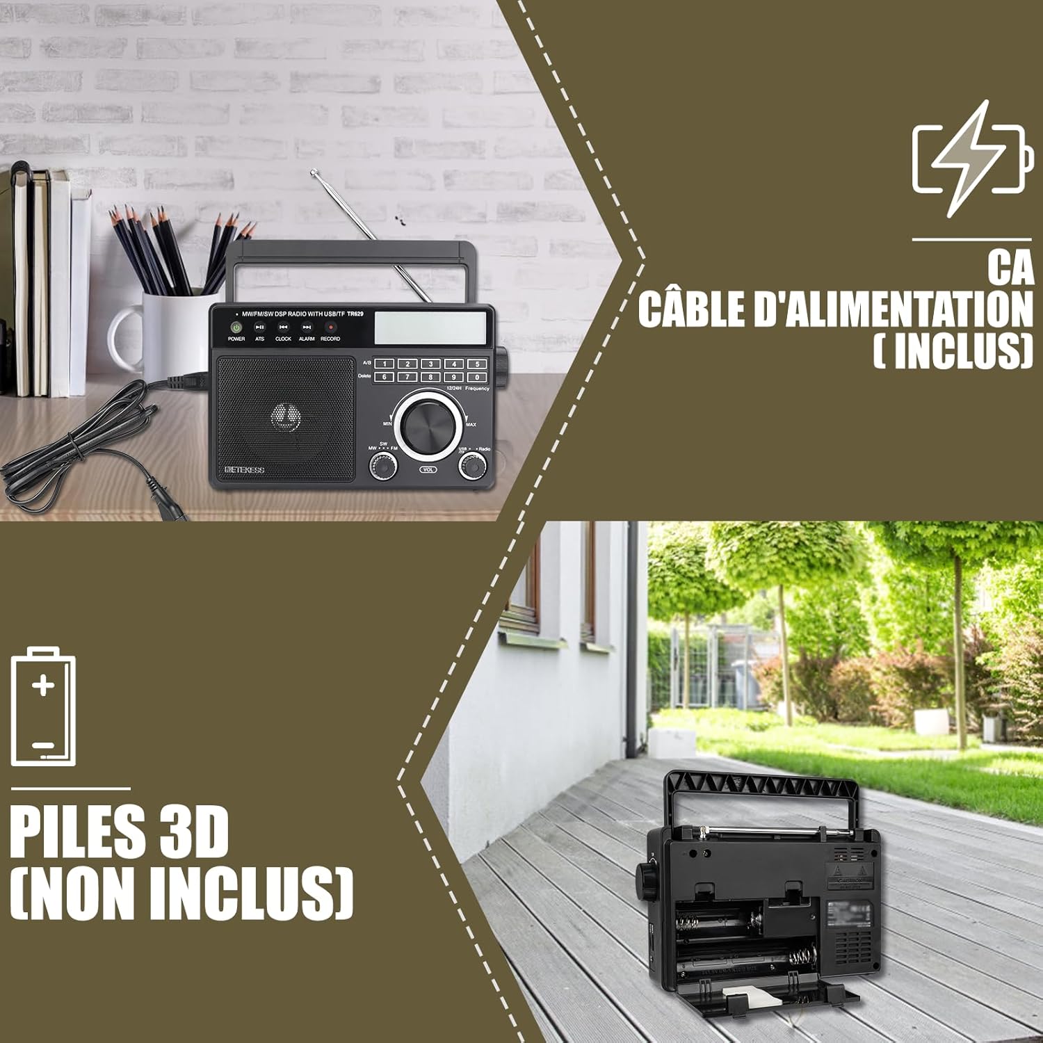 Retekess TR629 Radiolina Portatile Digitale - immagine 5