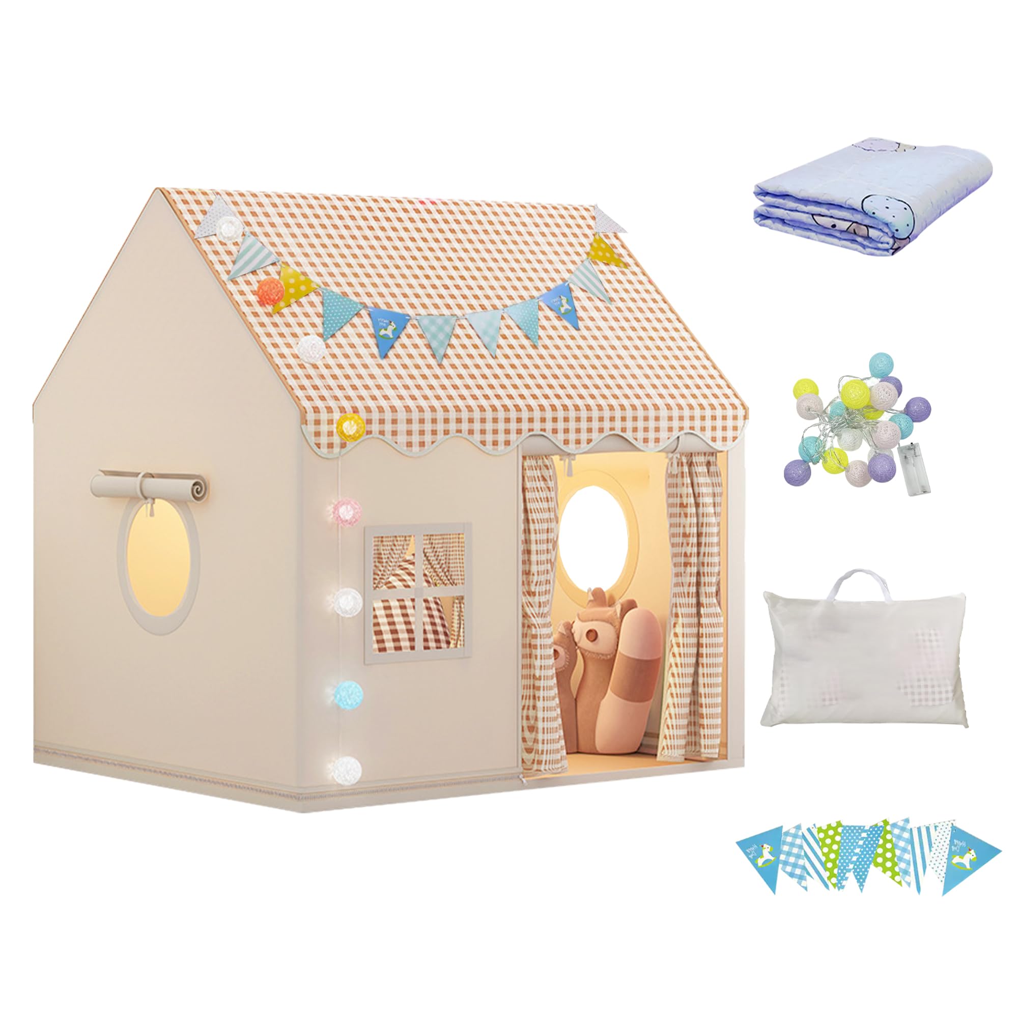 Tenda da Gioco per Bambini, Casetta da Interno per Ragazze