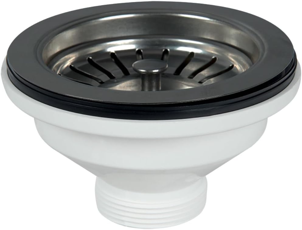 Schläfer Piletta di Scarico Lavello Tipo Basket, PVD Nero