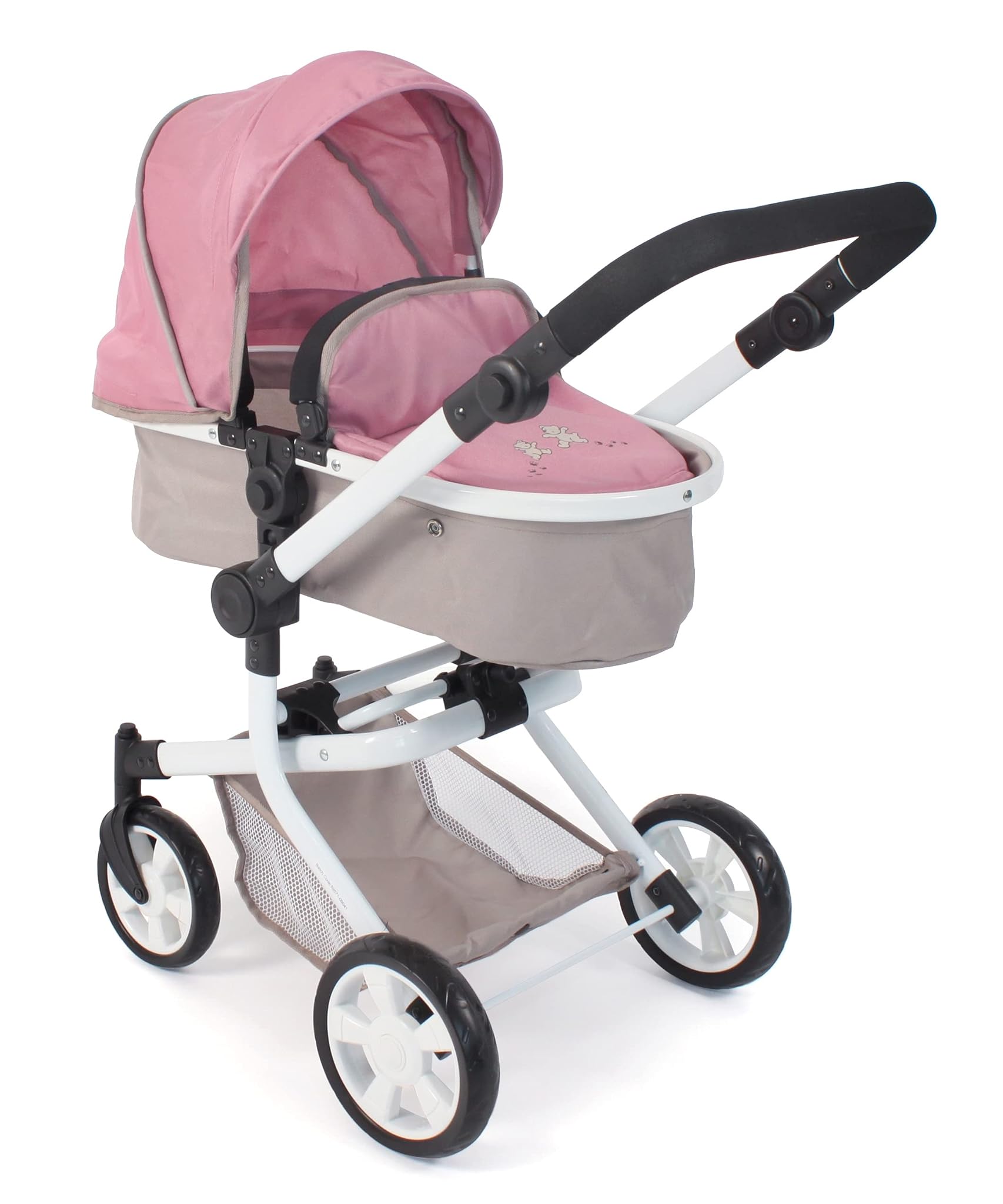 Bayer Chic 2000 595 36 Mika - Passeggino per bambole combinato, colore: rosa