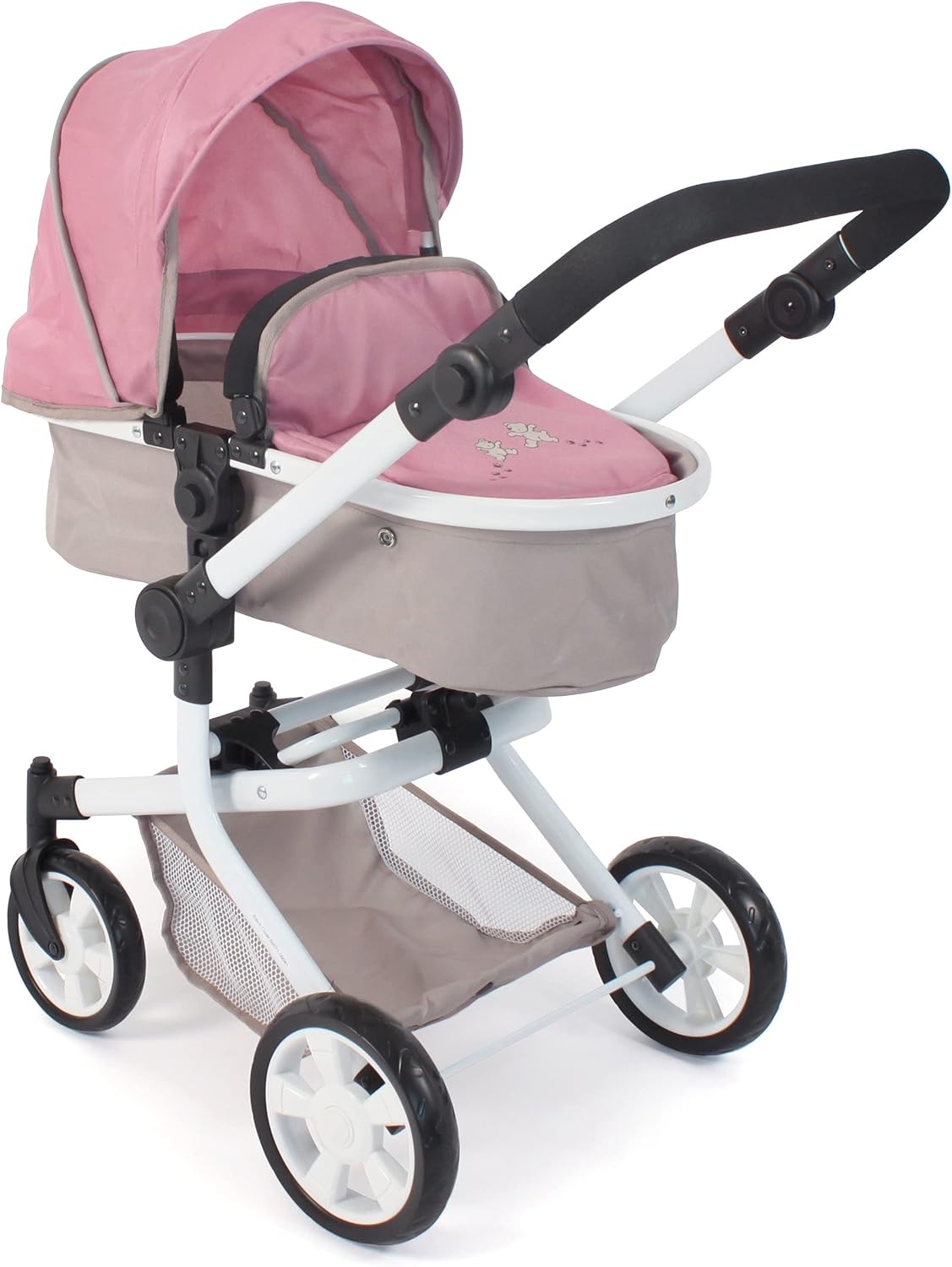 Bayer Chic 2000 595 36 Mika - Passeggino per bambole combinato, colore: rosa - immagine 1