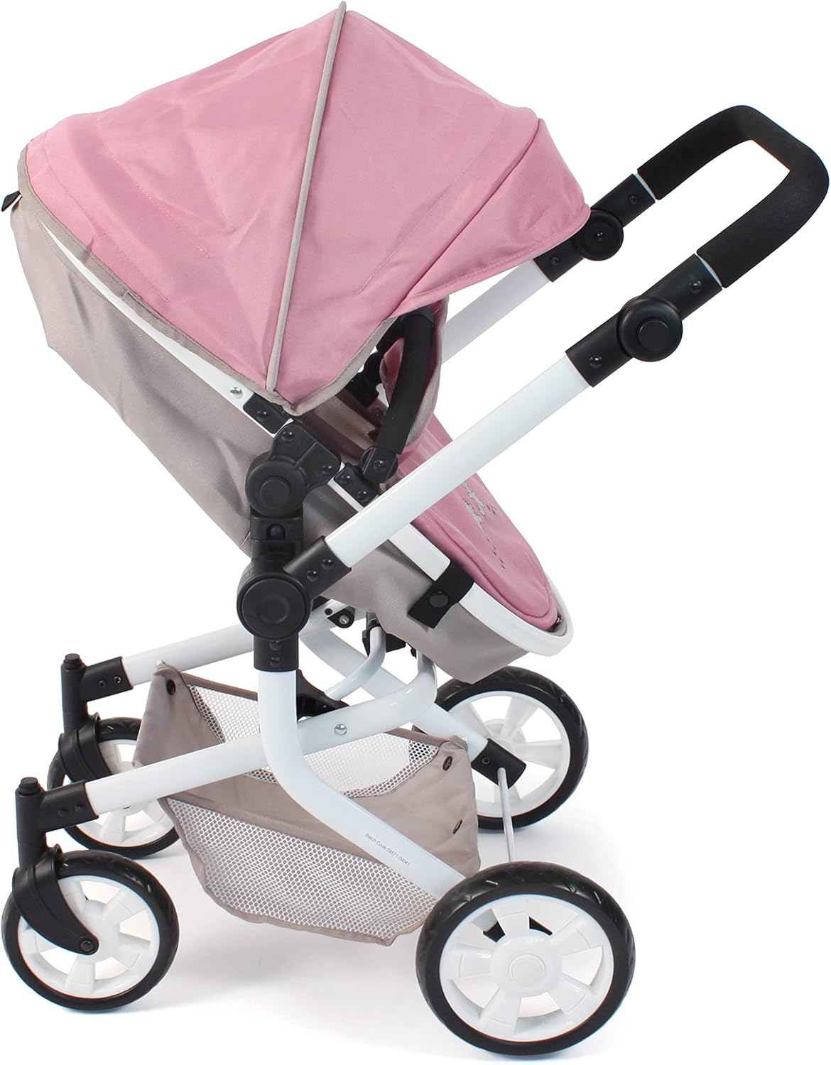 Bayer Chic 2000 595 36 Mika - Passeggino per bambole combinato, colore: rosa - immagine 4