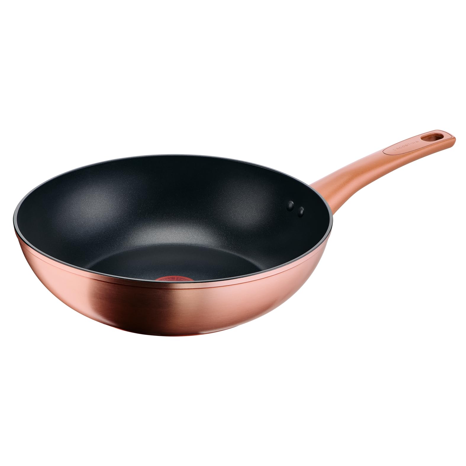 Lagostina Rosé - Wok Antiaderente Ø 28 cm Oro Rosa