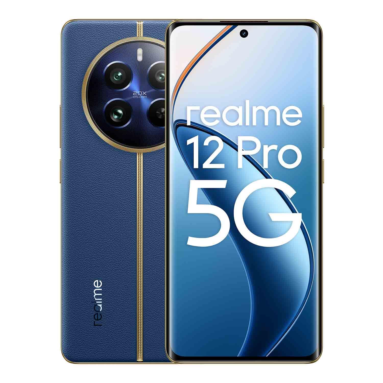 Realme 12 Pro 5G - Smartphone 8+256GB, Blu